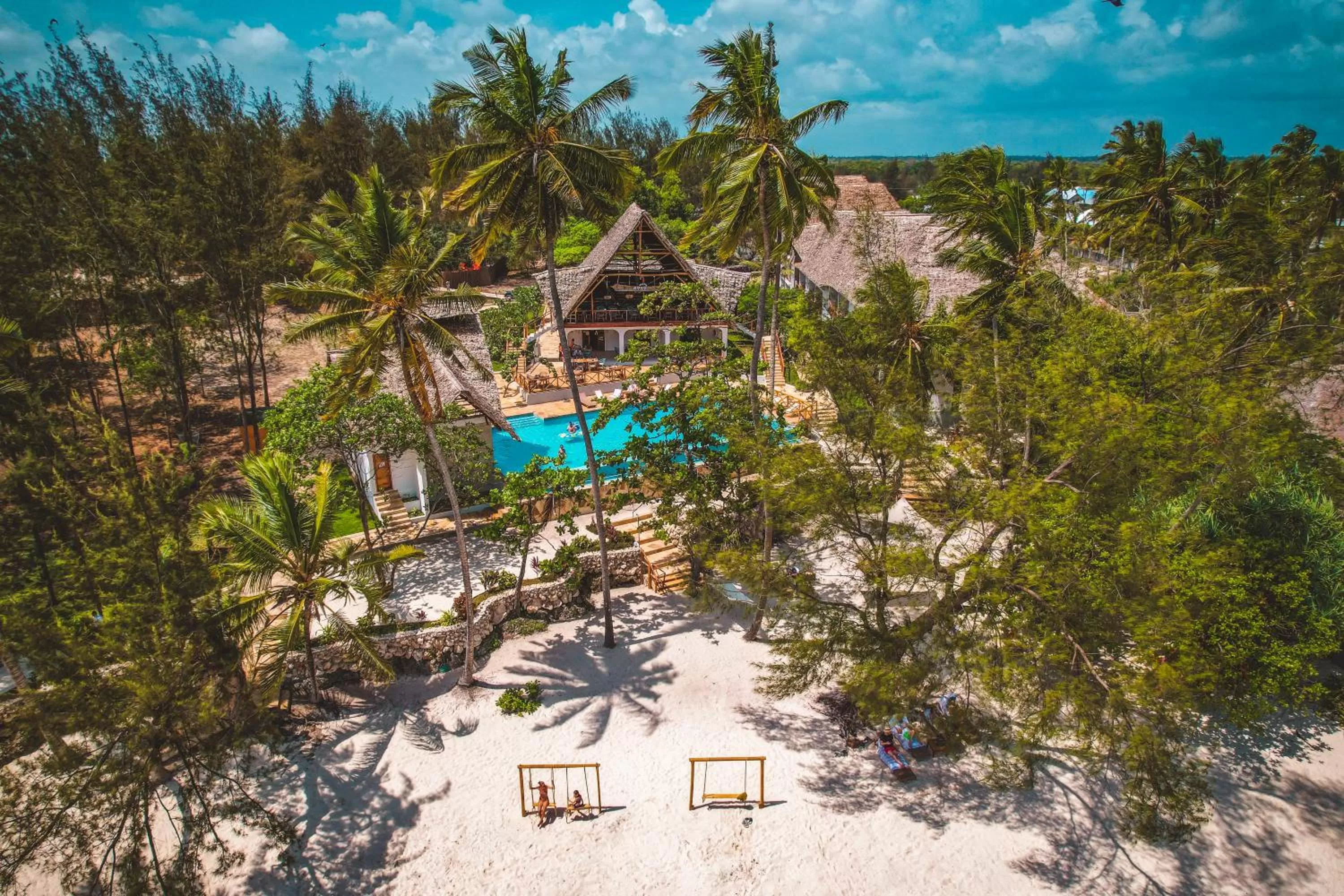 Bird's eye view in Zanzibella Hotel & SPA