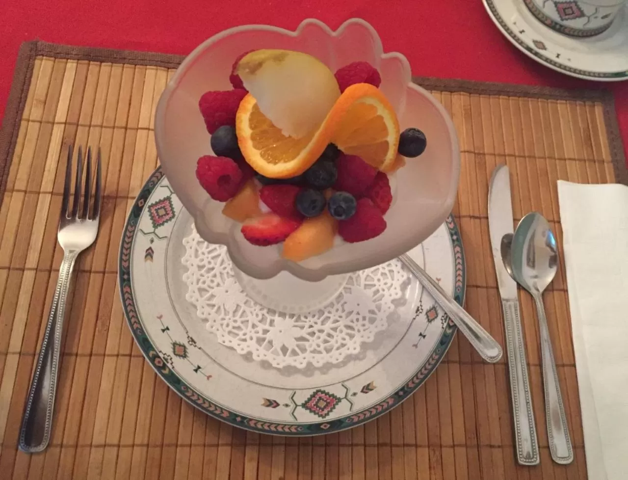 Food in Magnolia B&B