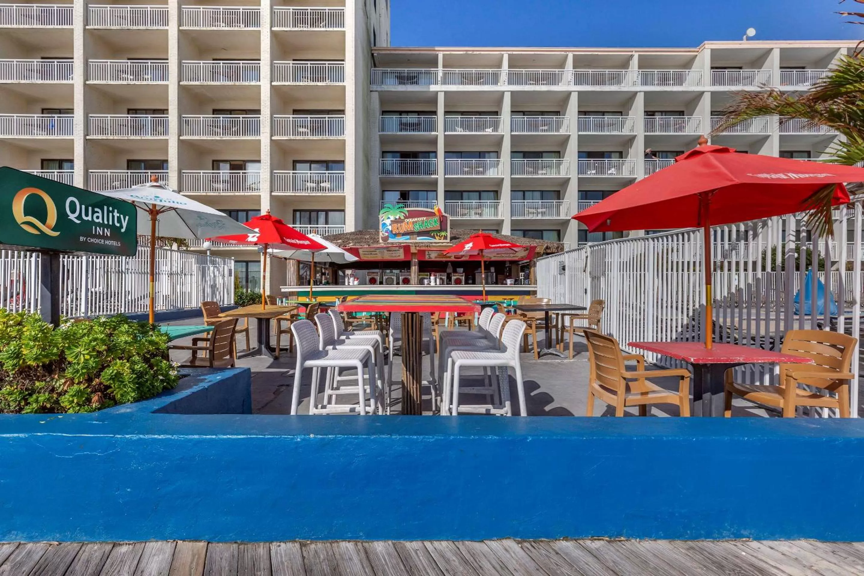 Property building in Quality Inn Boardwalk