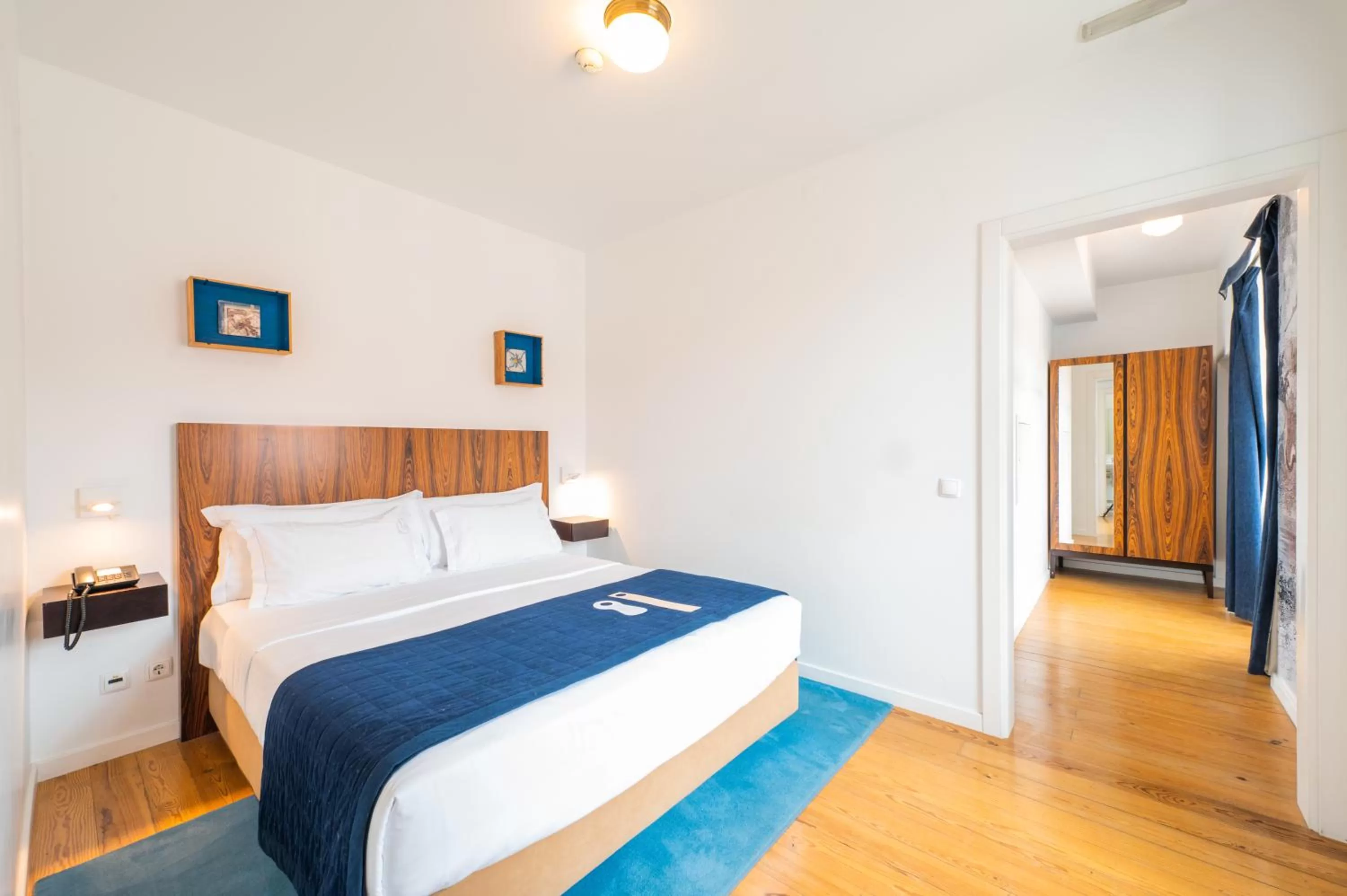 Bed in Lisboa Prata Boutique Hotel