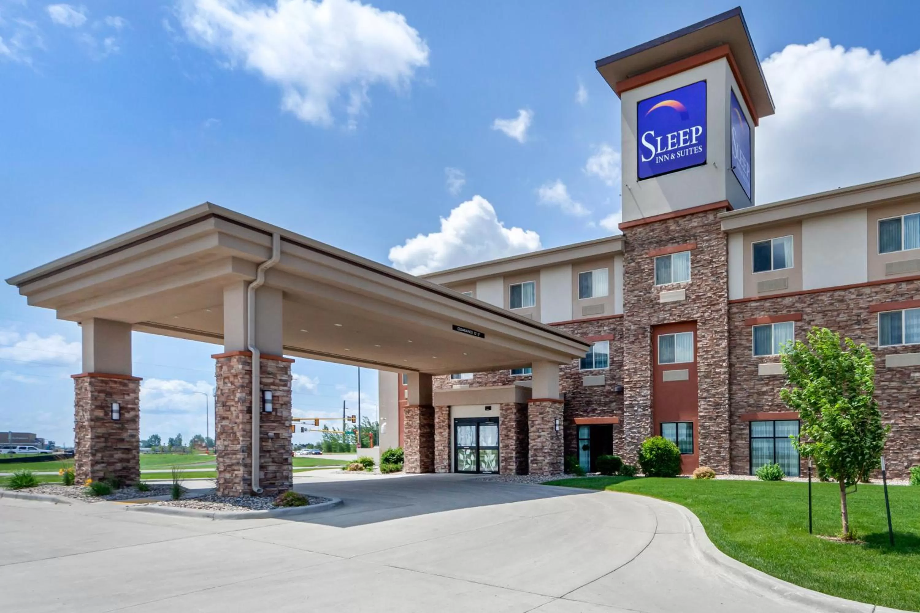 Property building in Sleep Inn & Suites Devils Lake