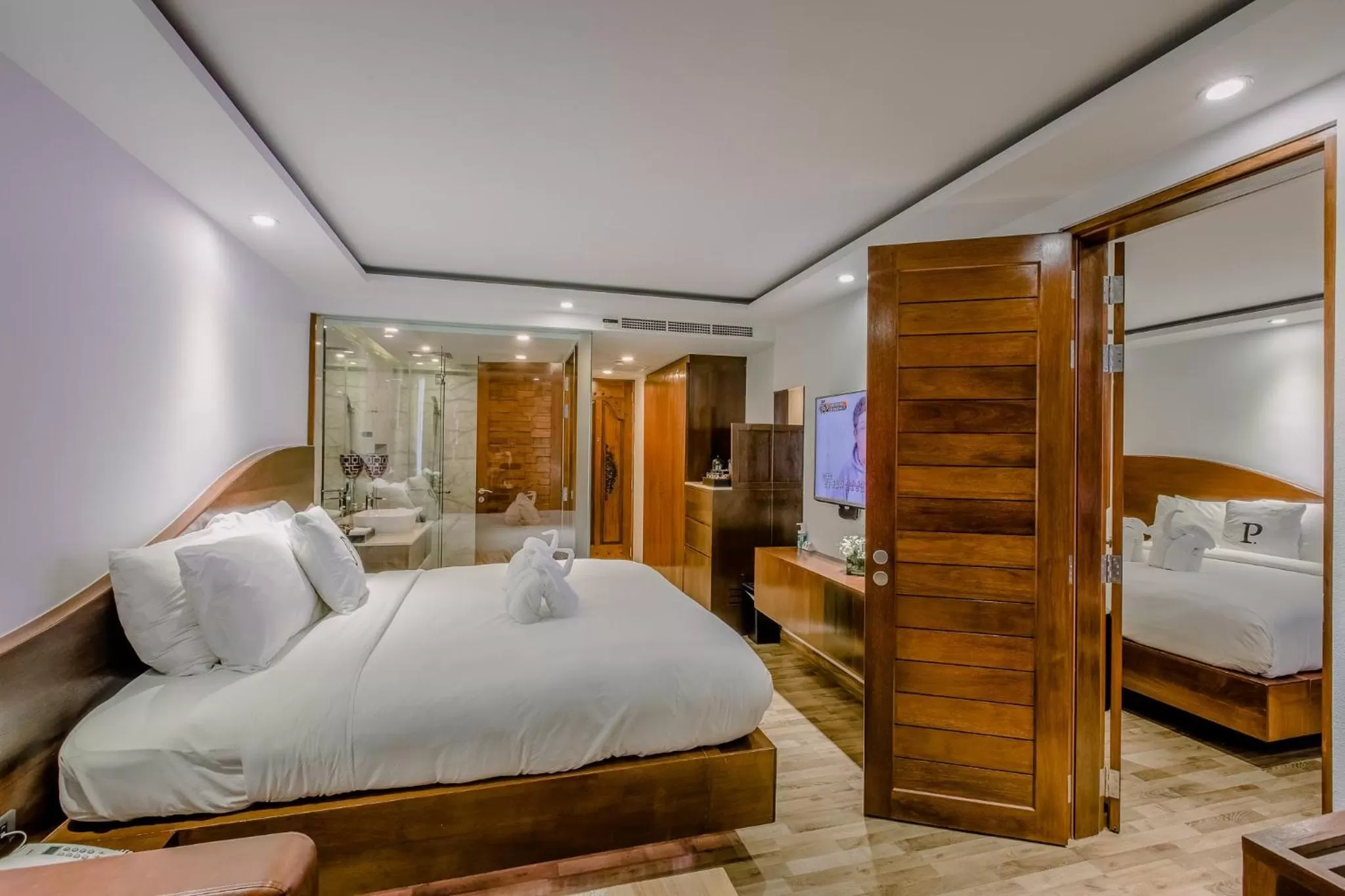 Bedroom, Bed in The Privilege Hotel Ezra Beach Club