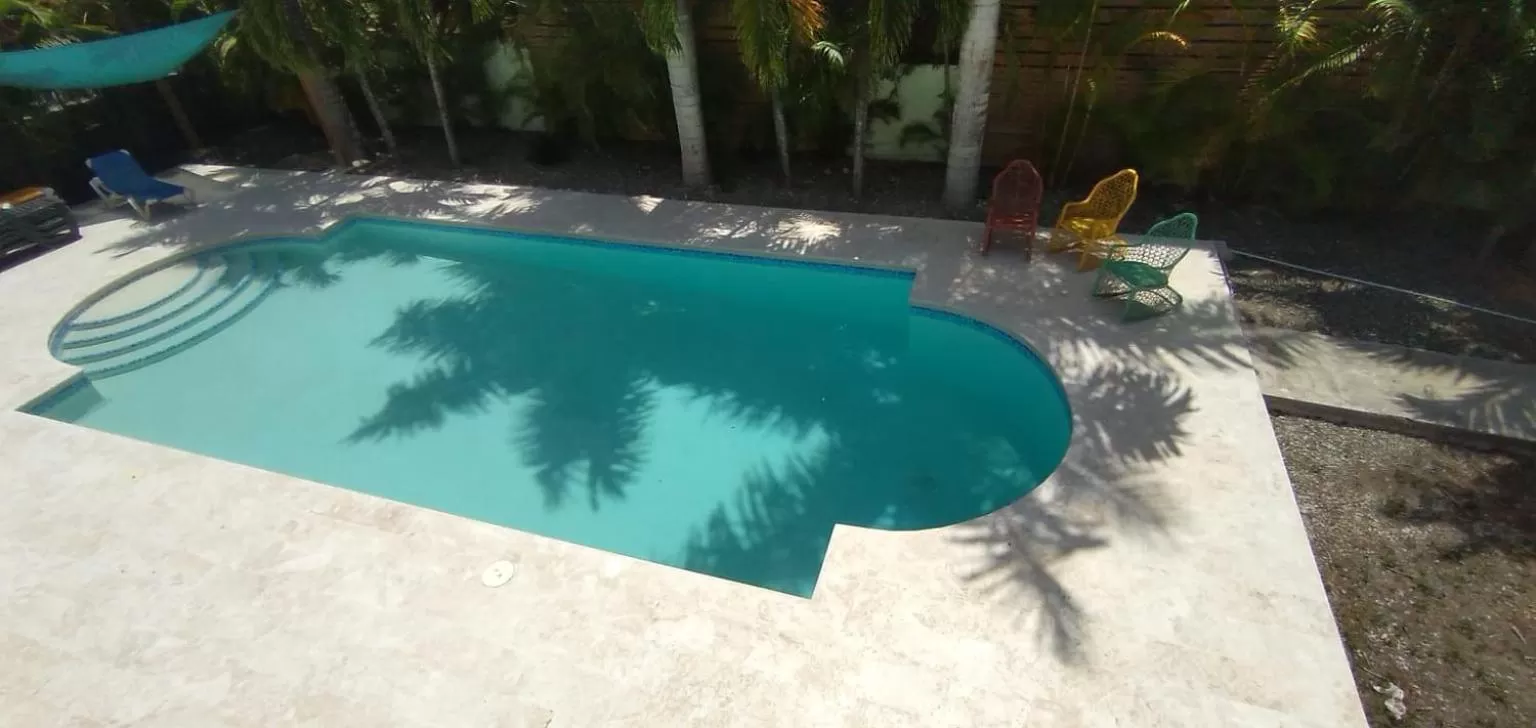Swimming pool, Pool View in B&B Pavillion