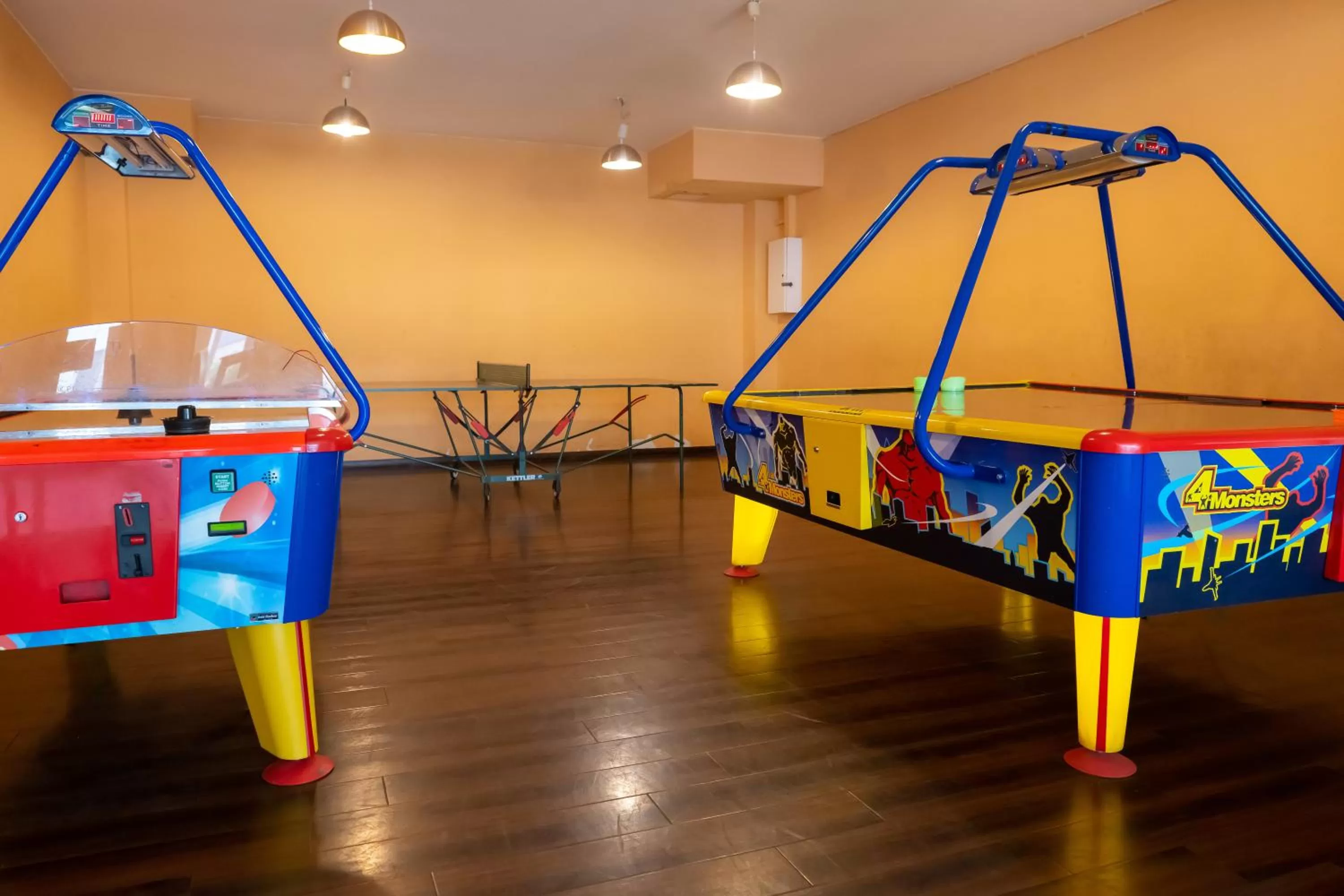 Game Room in Familien Apartmenthotel Panoramic