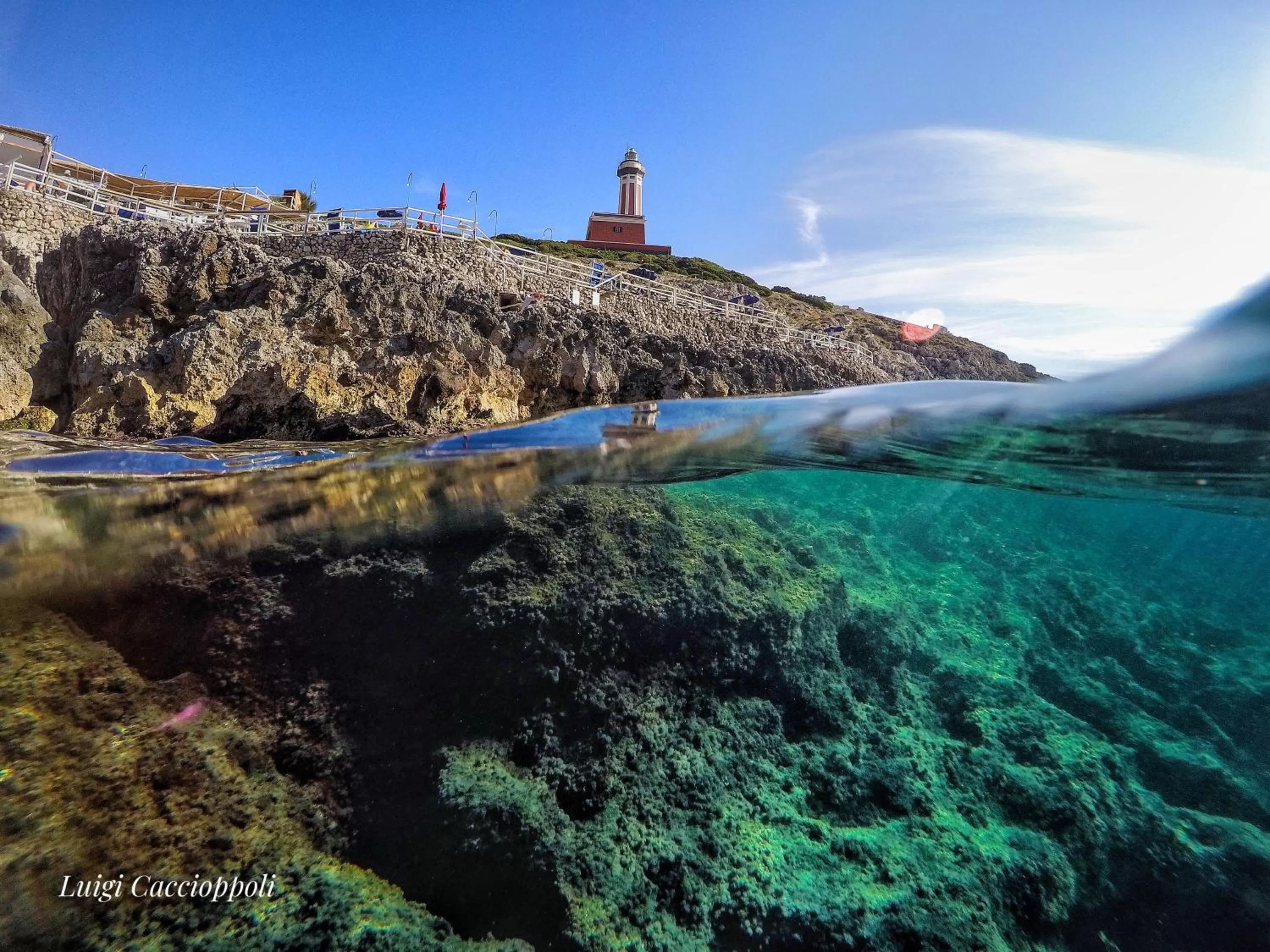 Sea view in Fortino Capri