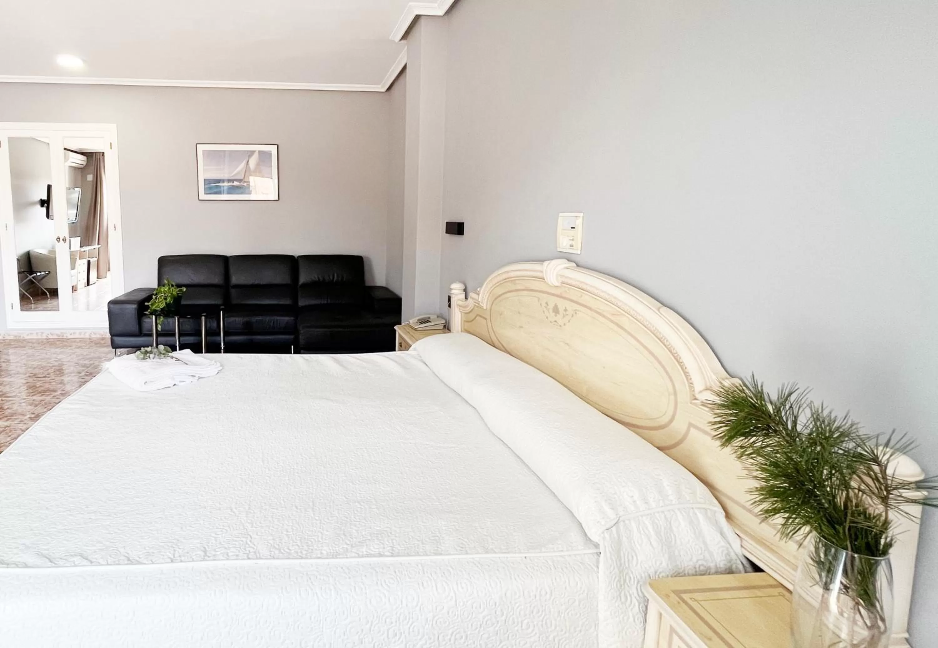 Bedroom in Hotel ParqueMar