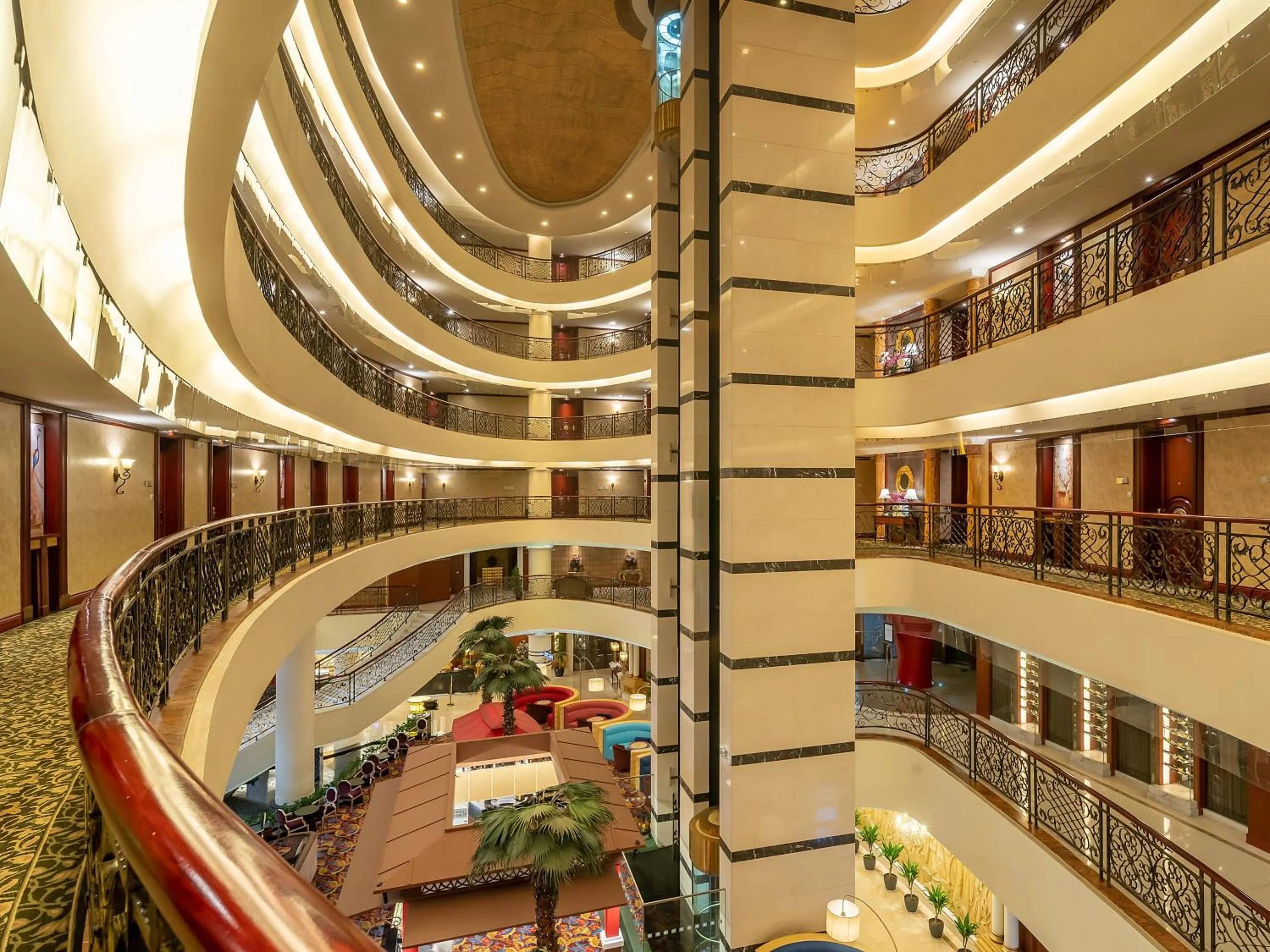 Lobby or reception in Wyndham Shanghai Hongqiao-Near NECC