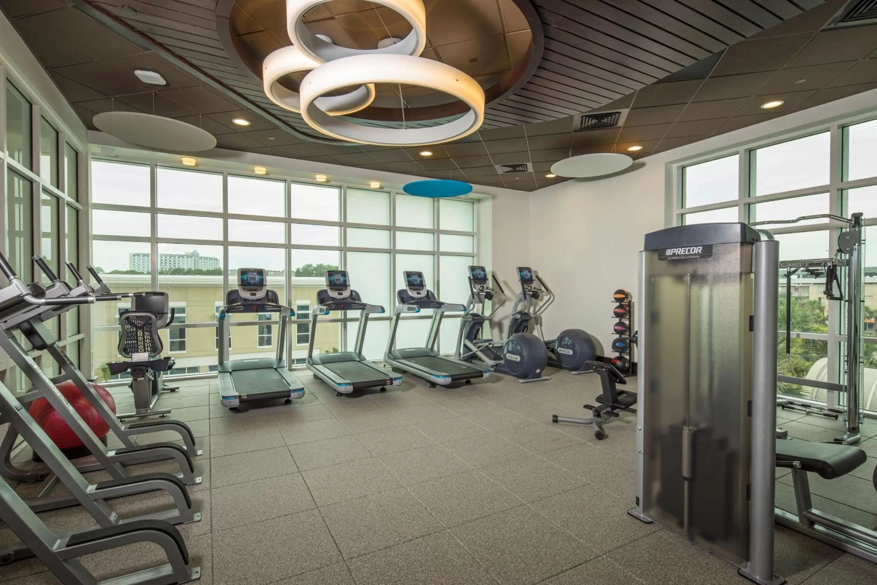 Fitness centre/facilities in Hilton Grand Vacations Club Ocean 22 Myrtle Beach