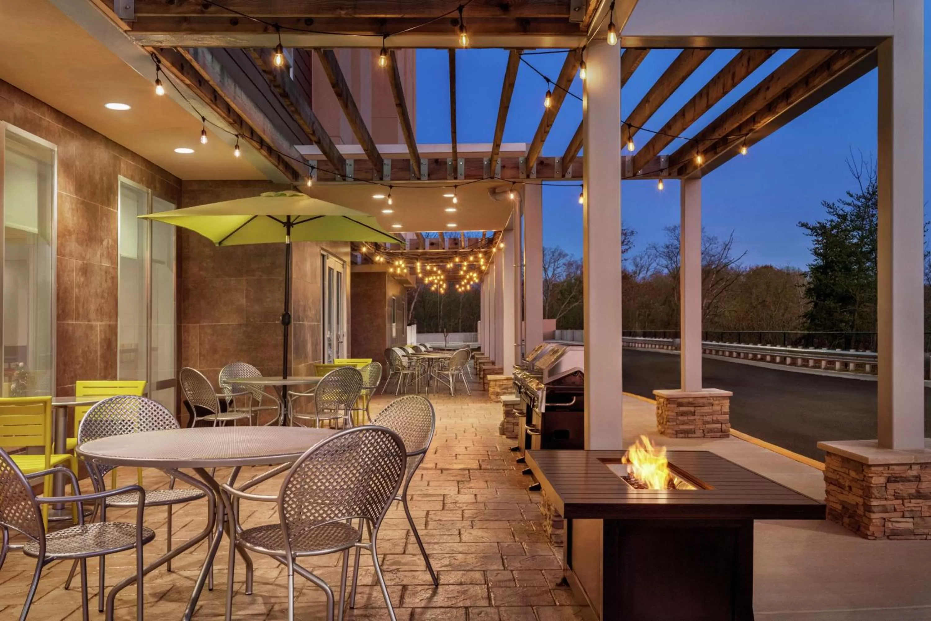 Patio in Home2 Suites by Hilton Woodbridge Potomac Mills