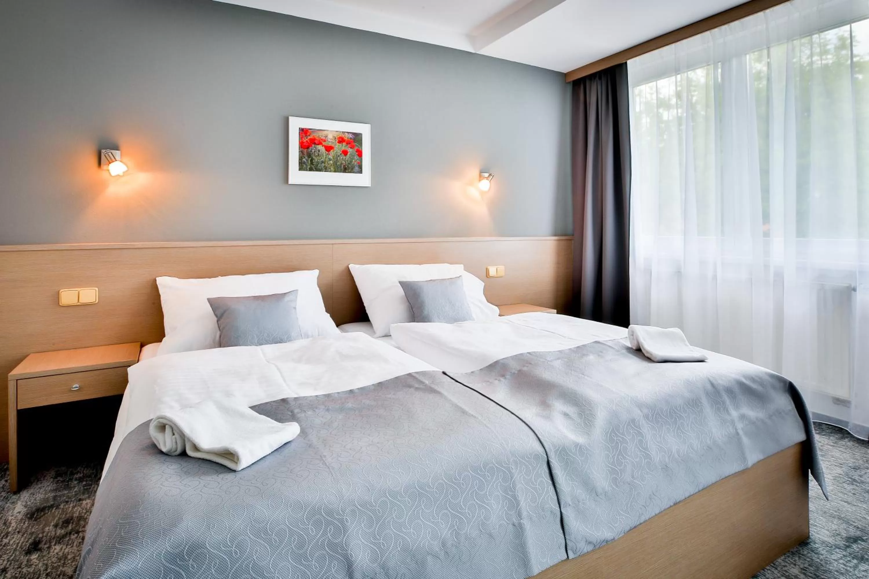 Bed in LH Parkhotel Hluboka Nad Vltavou Congress & Wellness