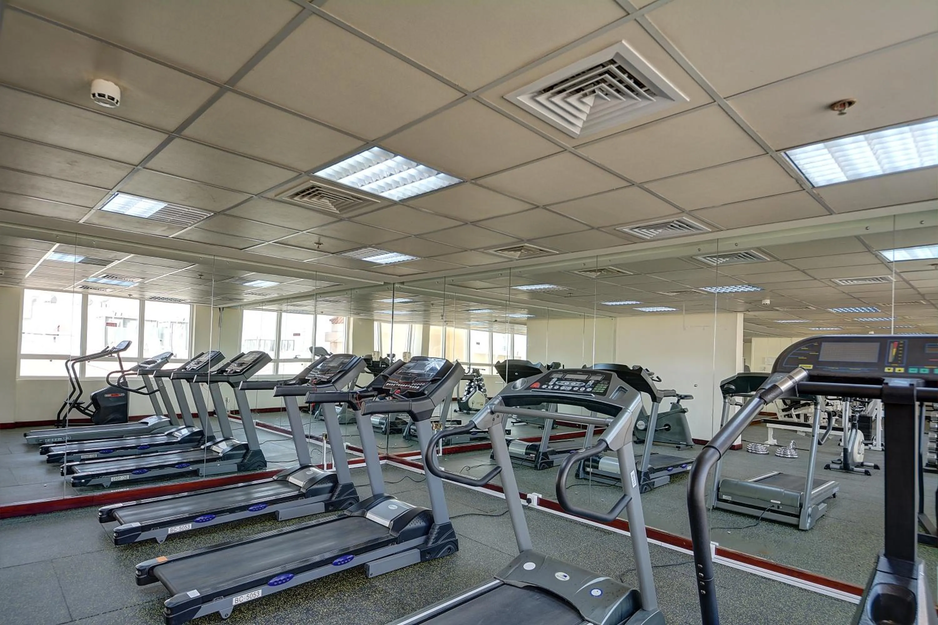 Fitness centre/facilities in Al Manar Grand Hotel Apartment