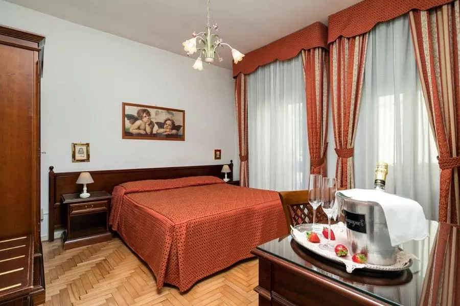 Bed in Villa Albertina