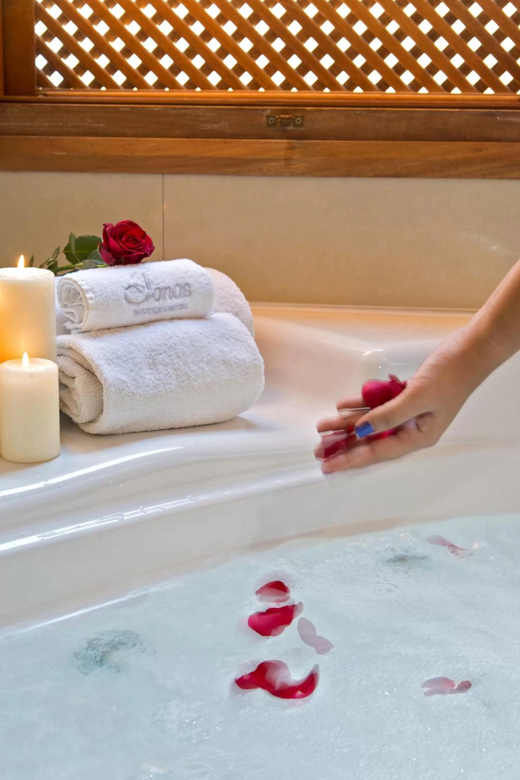 Bathroom in Ionas Boutique Hotel