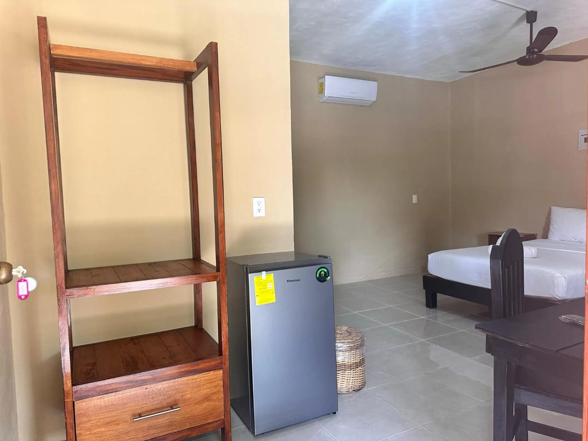 Bed in Hotel Bacalar Sunshine