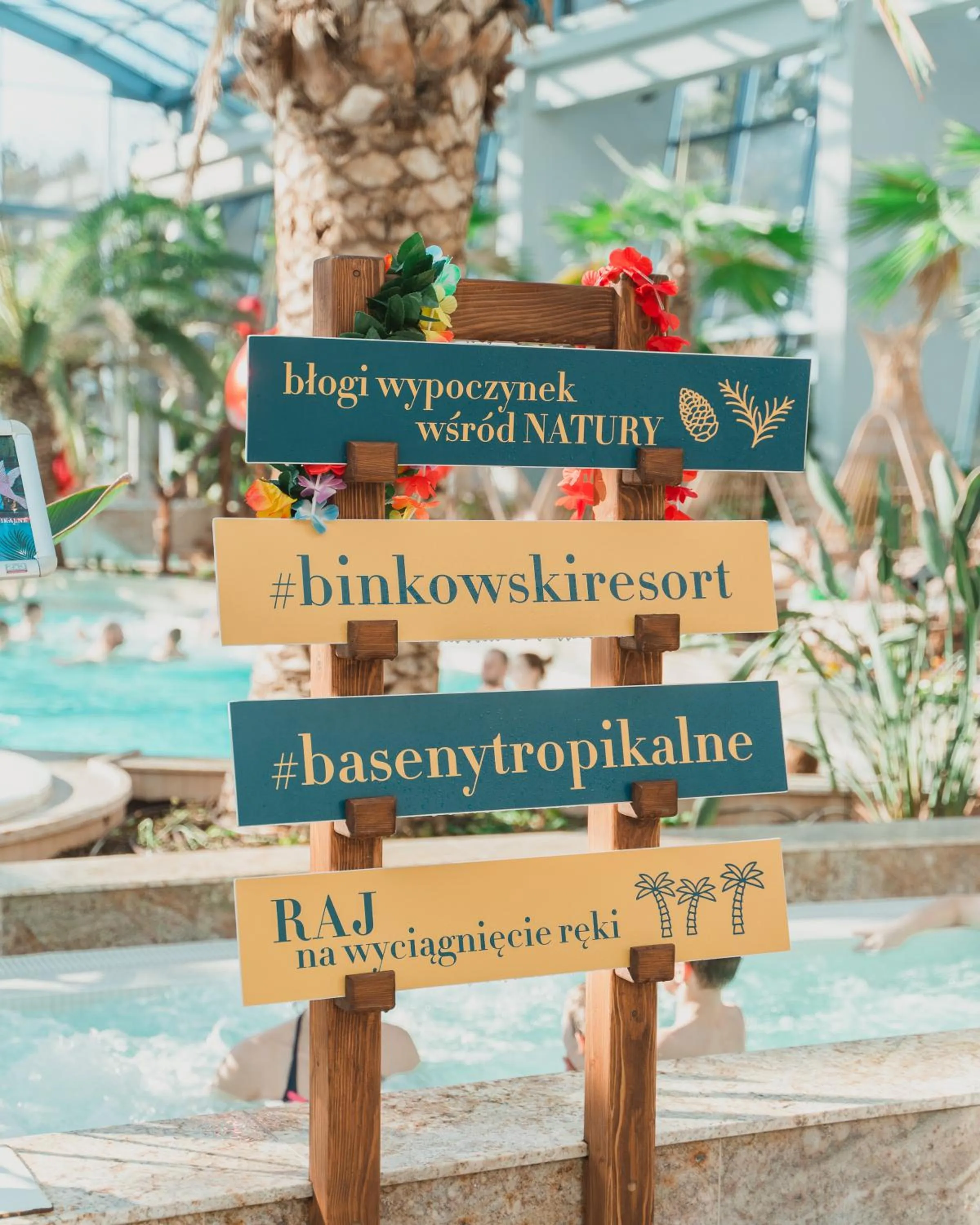 Aqua park in Hotel Binkowski