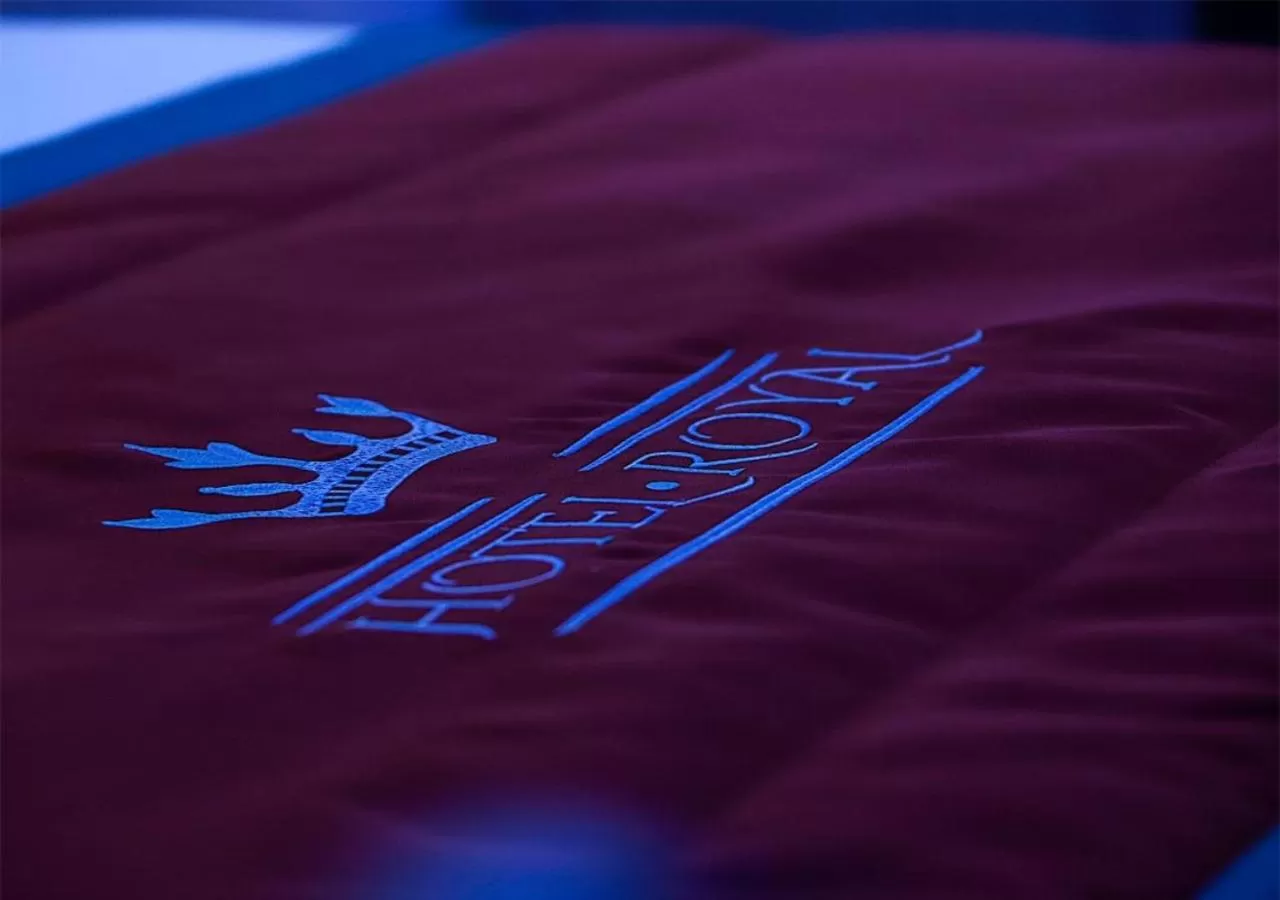 Decorative detail, Bed in Hotel Royal