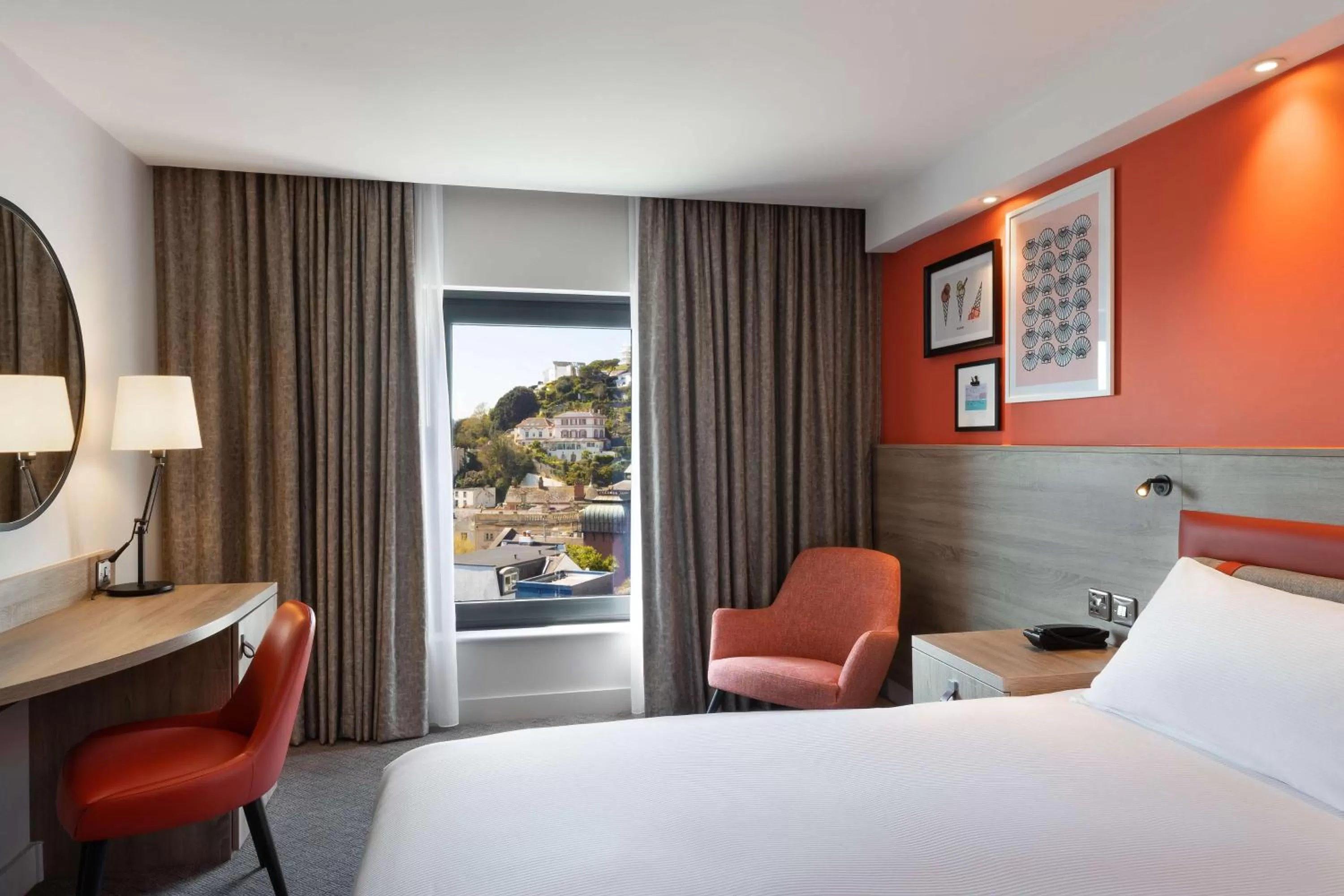 Bedroom, Bed in Hampton By Hilton Torquay