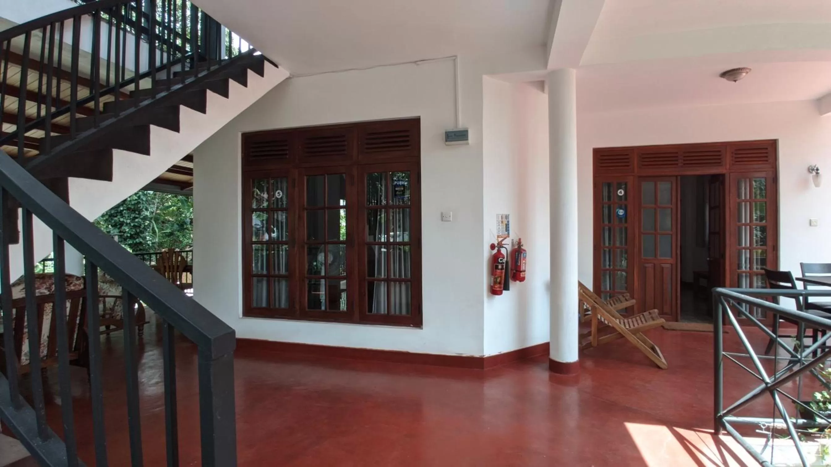 Balcony/Terrace in Freedom Guest Inn Ella