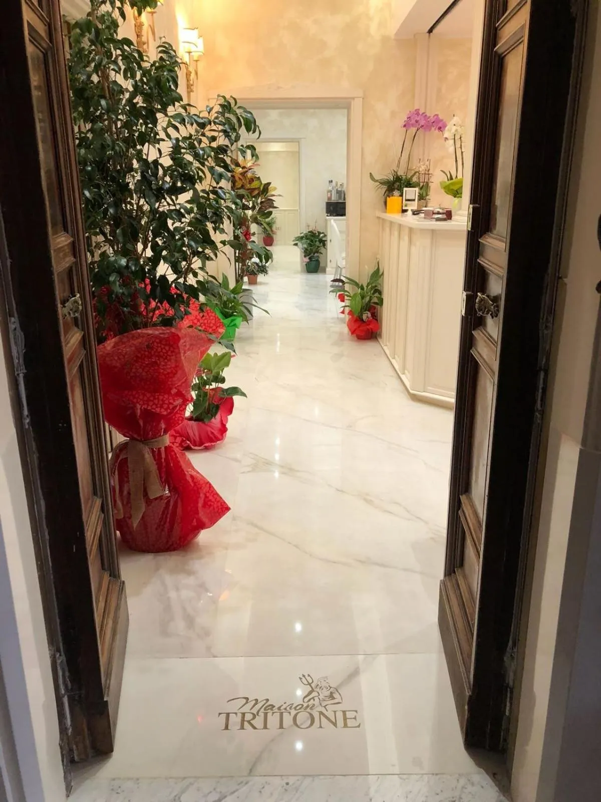 Lobby or reception in Maison Tritone