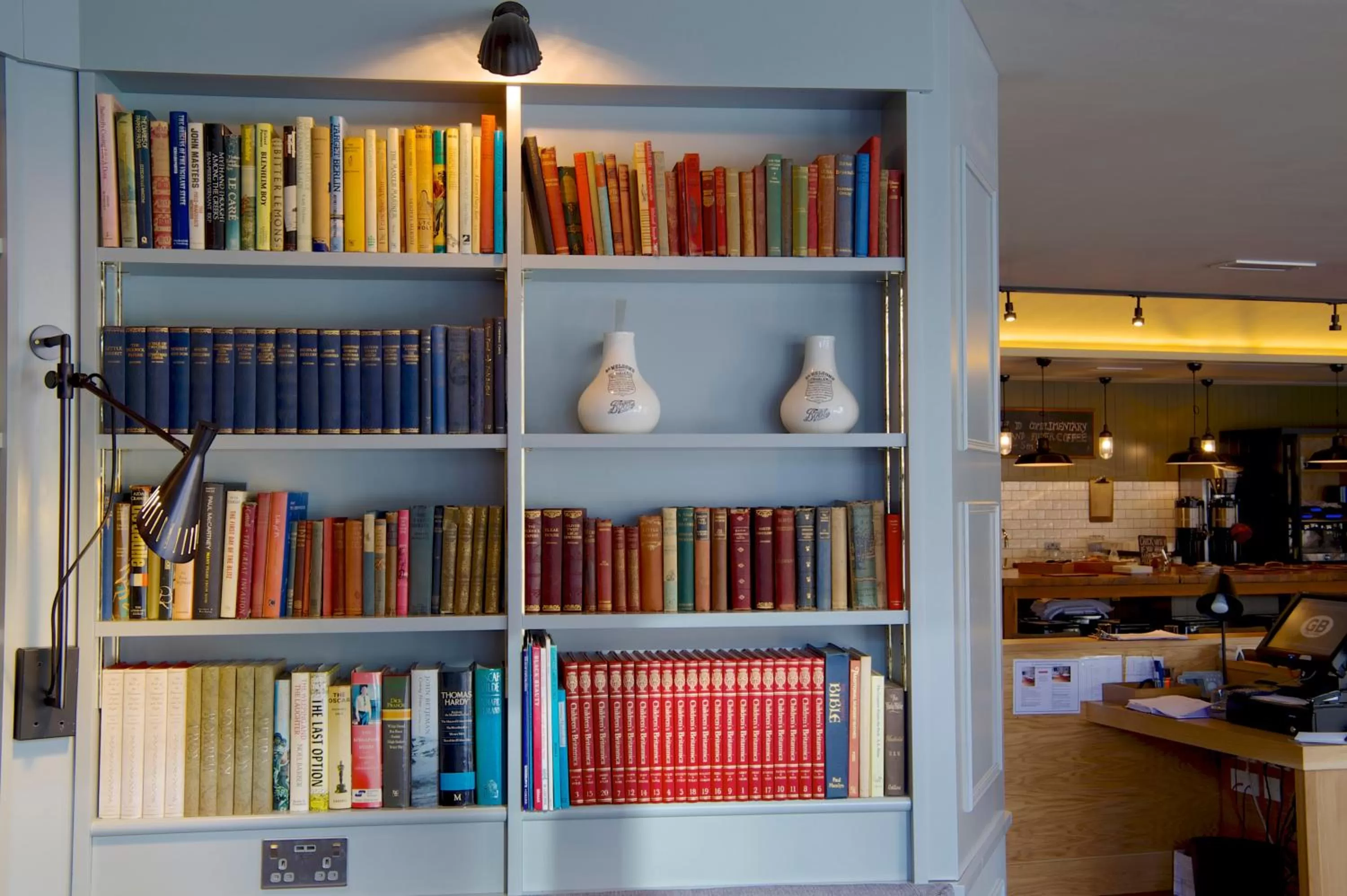 Library in Bermondsey Square Hotel - A Bespoke Hotel