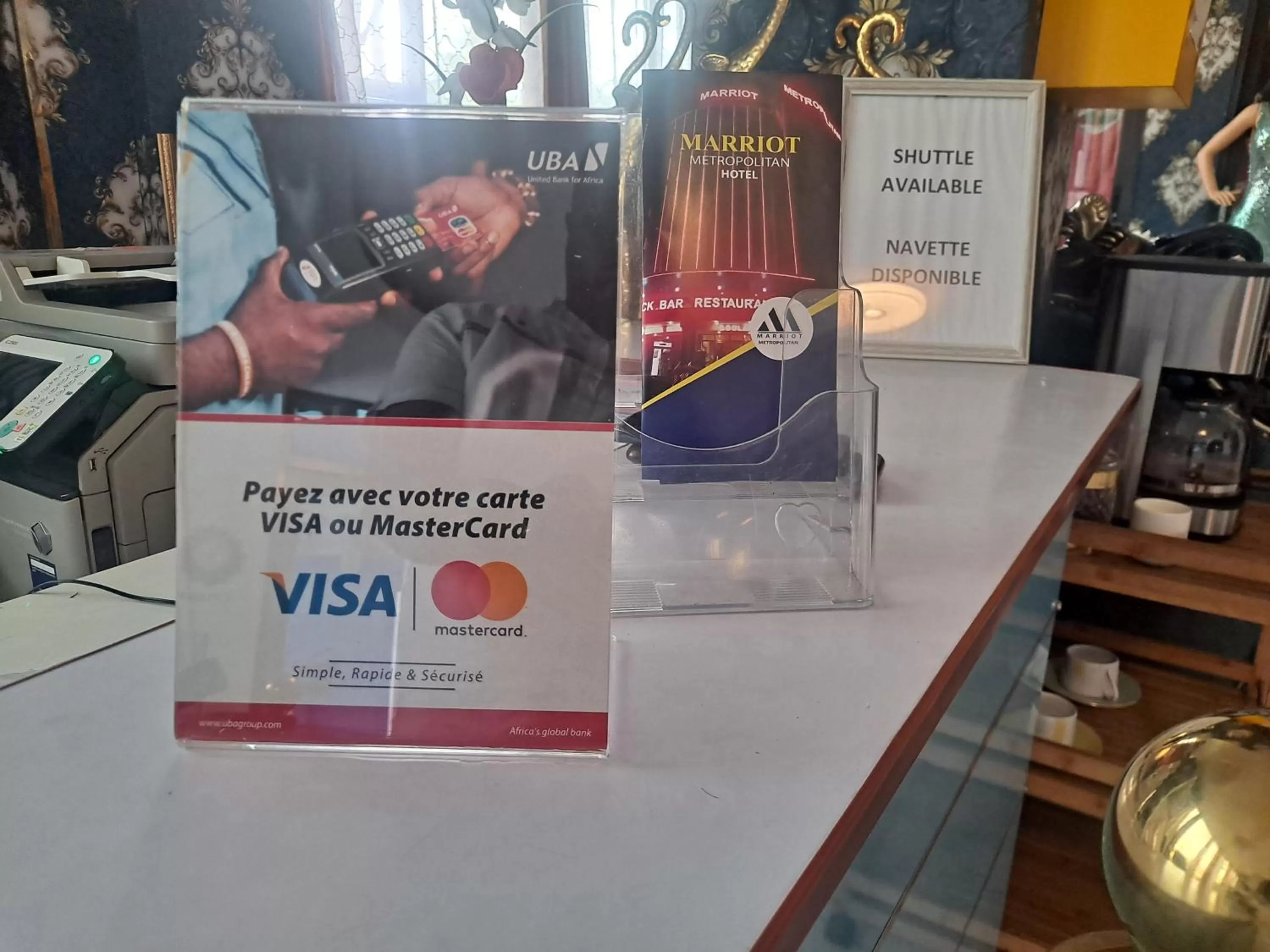 People in Marriot Metropolitan Hotel