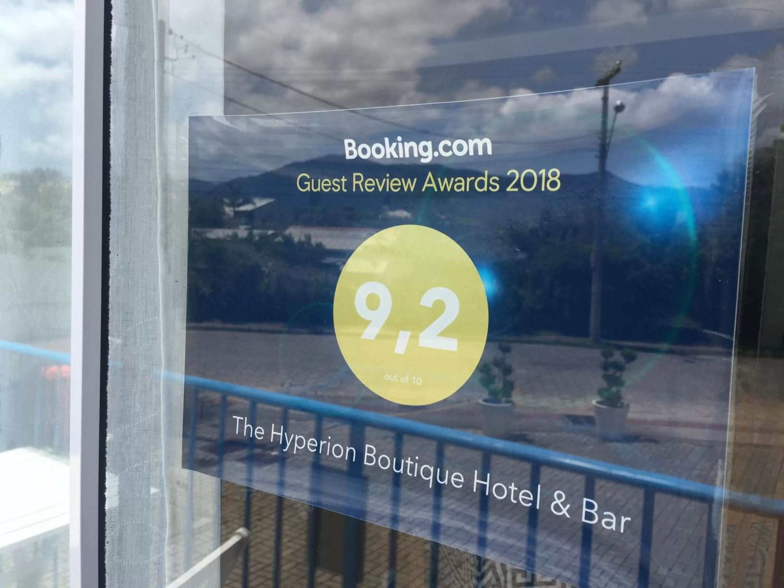 Logo/Certificate/Sign in The Hyperion Boutique Hotel