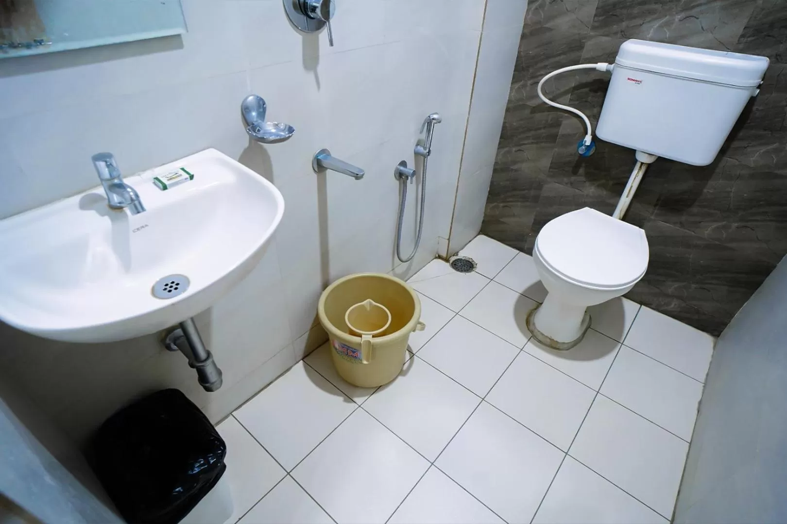 Shower, Bathroom in HOTEL PRAKAASH RESIDENCY