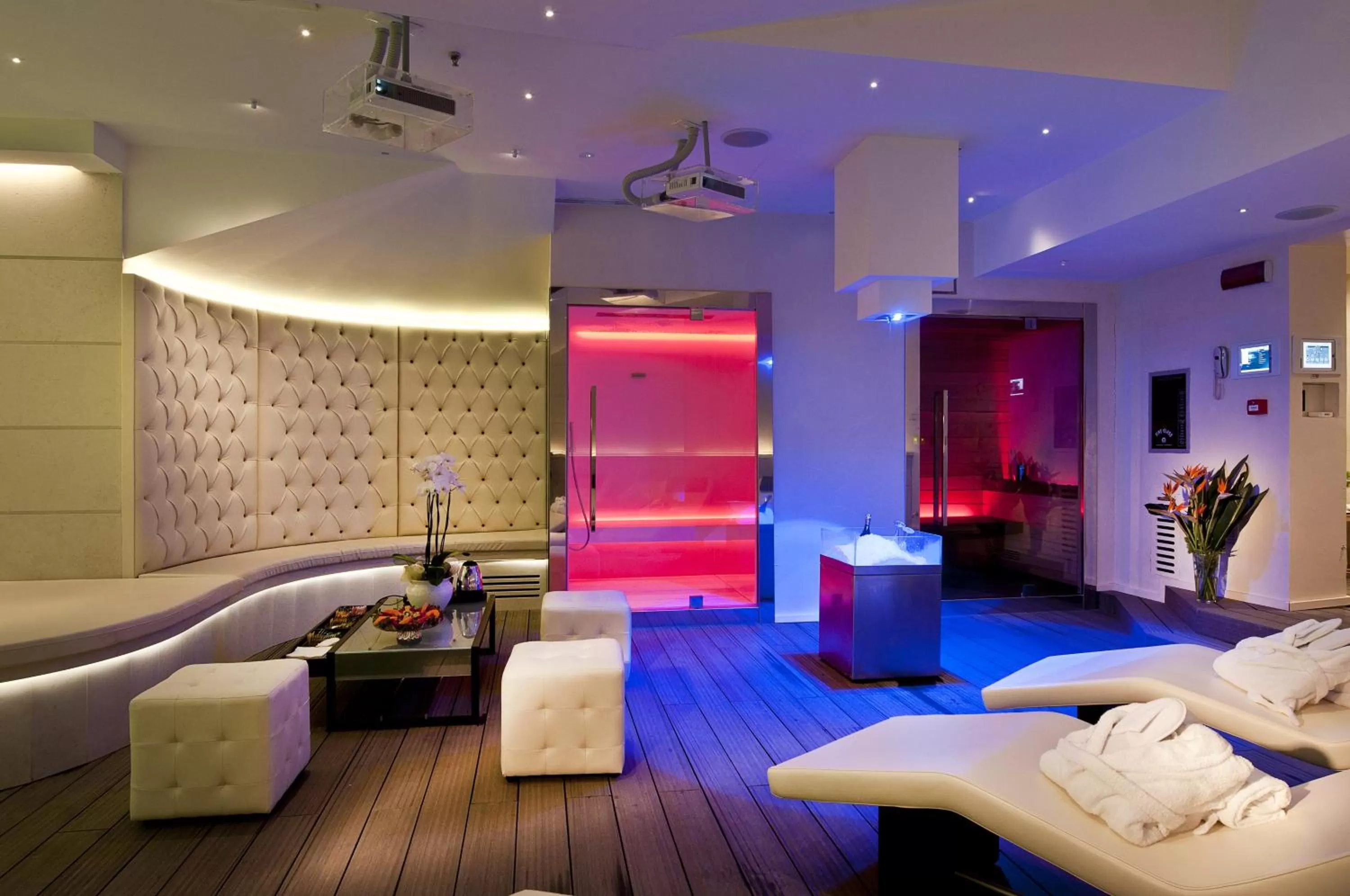 Steam room in Trilussa Palace Hotel Congress & Spa