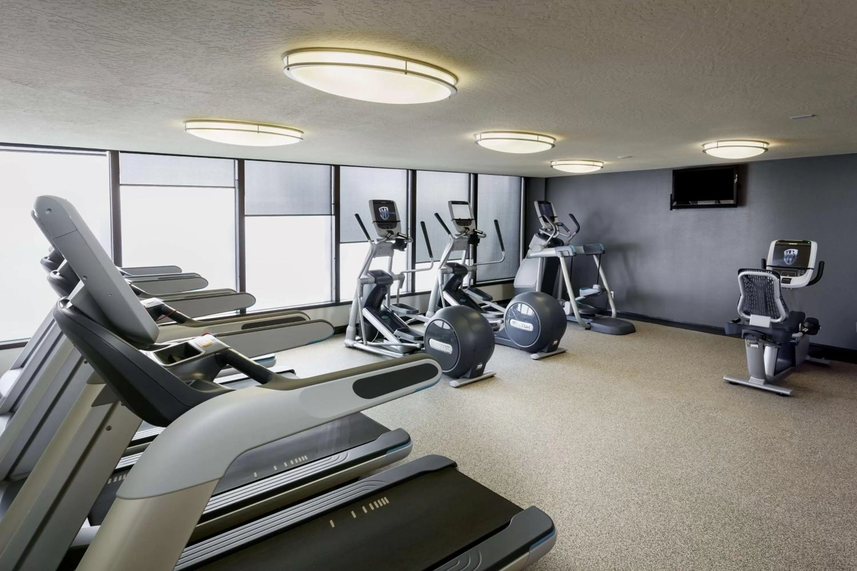 Fitness centre/facilities in Doubletree By Hilton Billings