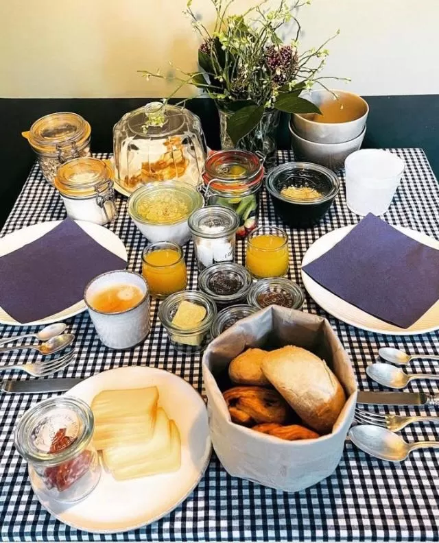 Breakfast in B&B La Ruelle
