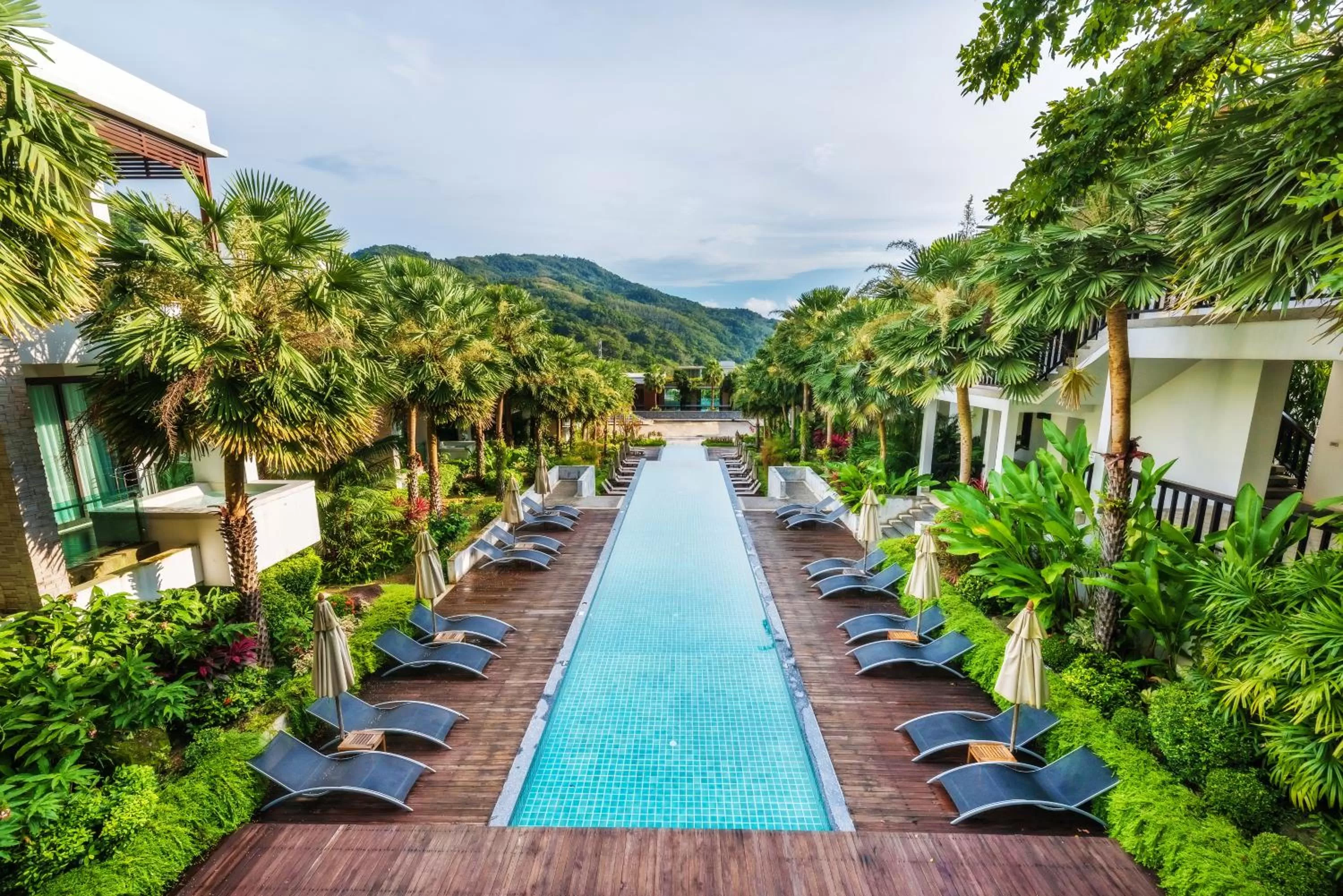 Garden view in Wyndham Sea Pearl Resort, Phuket