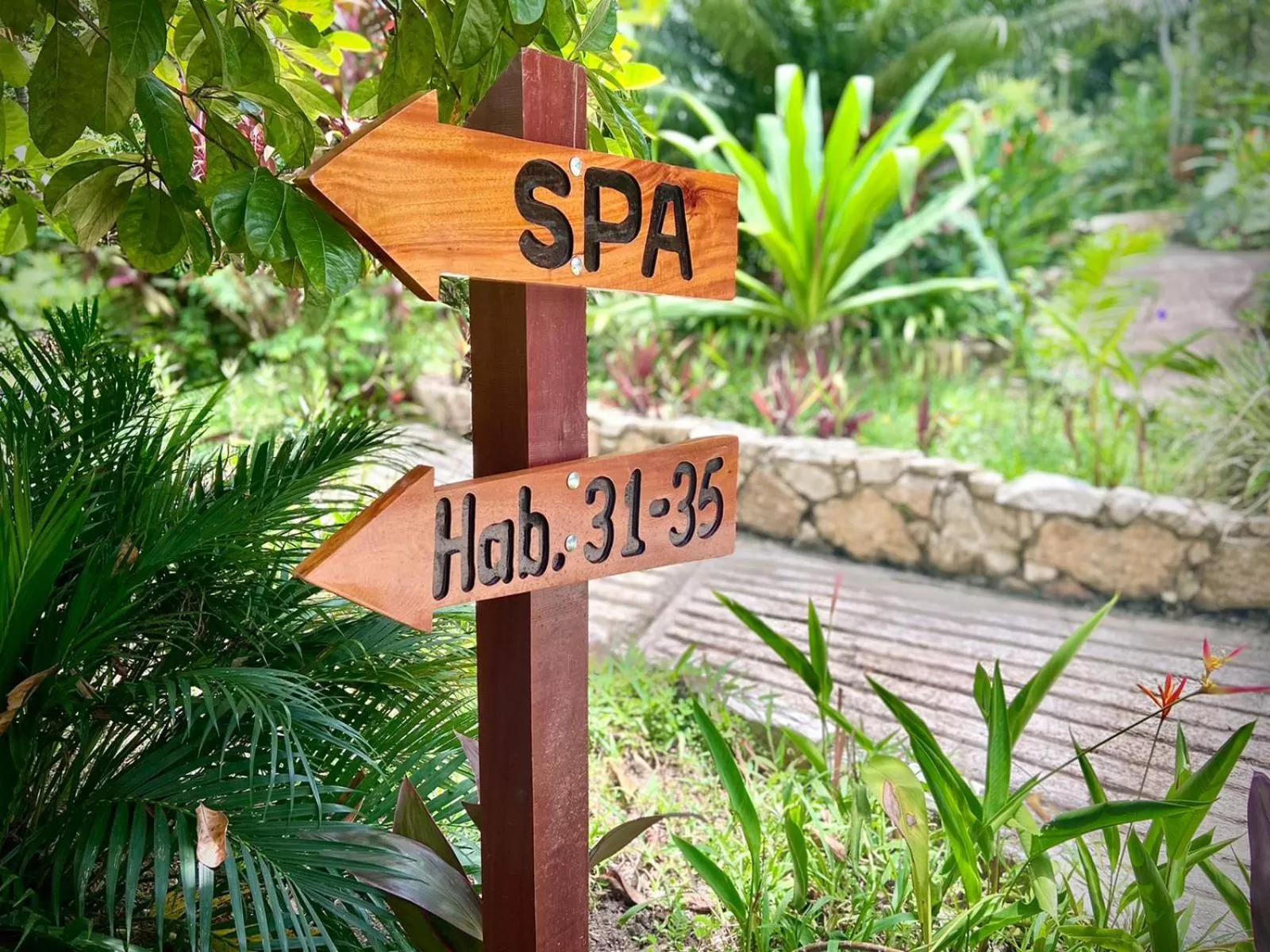 Patio in Hotel La Aldea del Halach Huinic