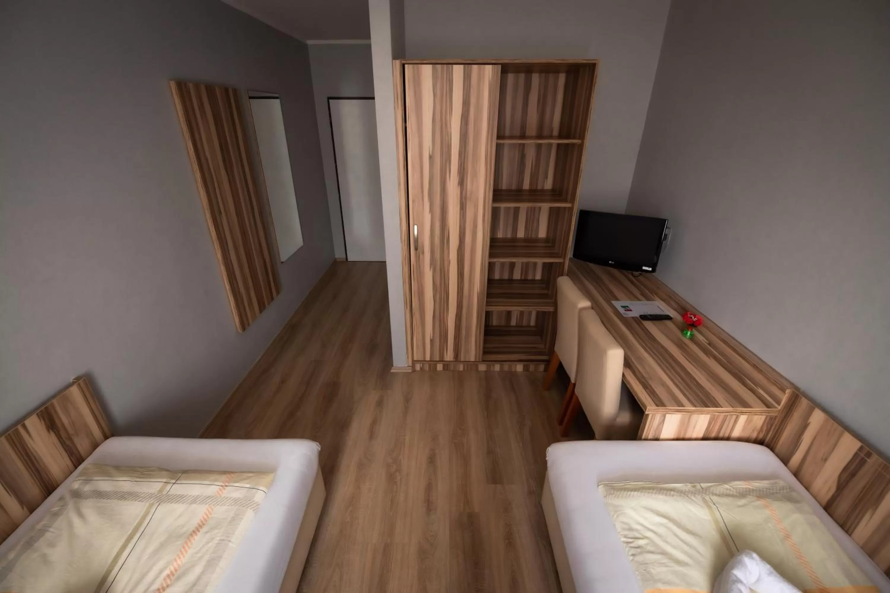 Bed in Hotel Am Limes