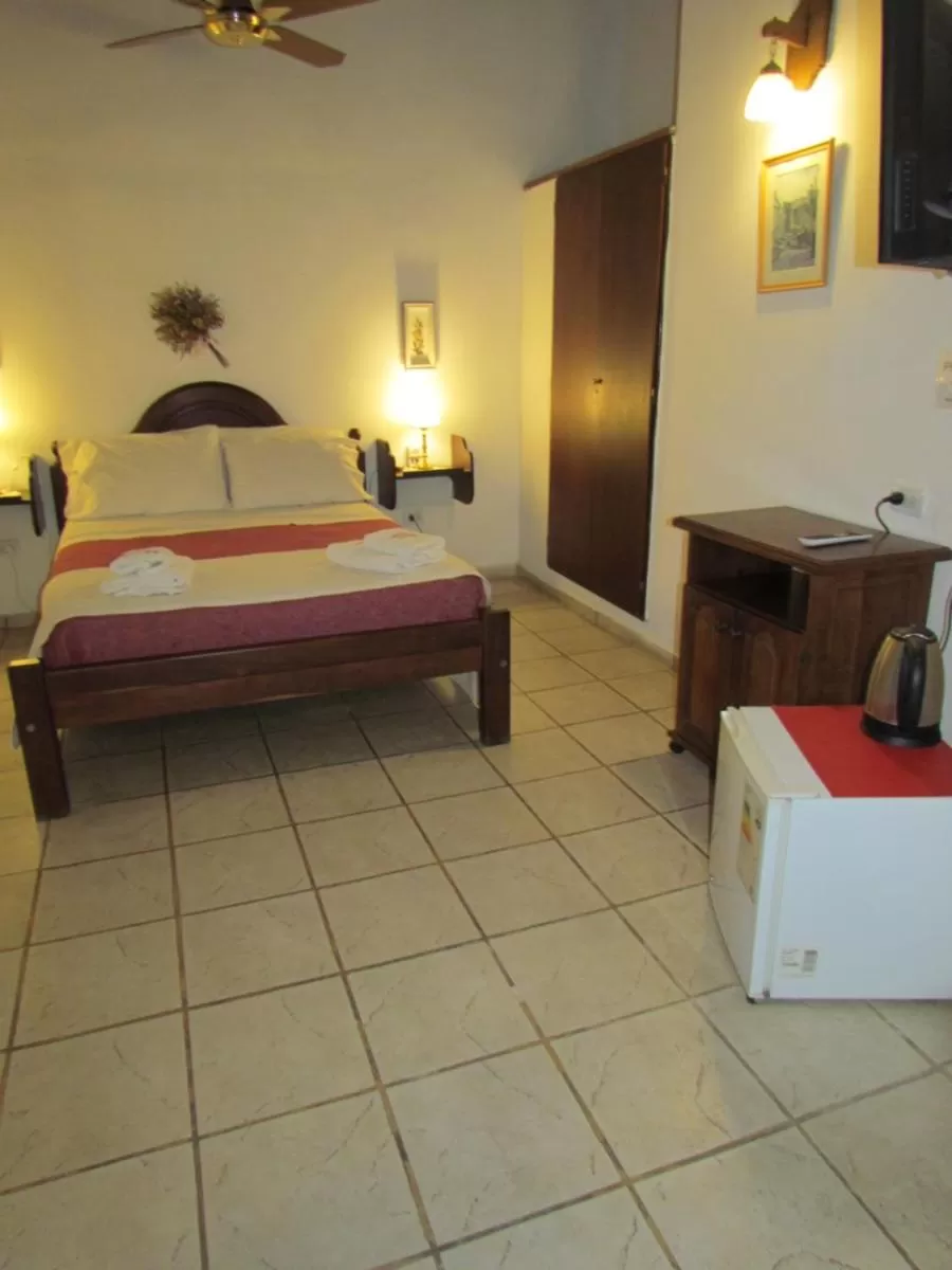 Bed in La Posada de Akasha