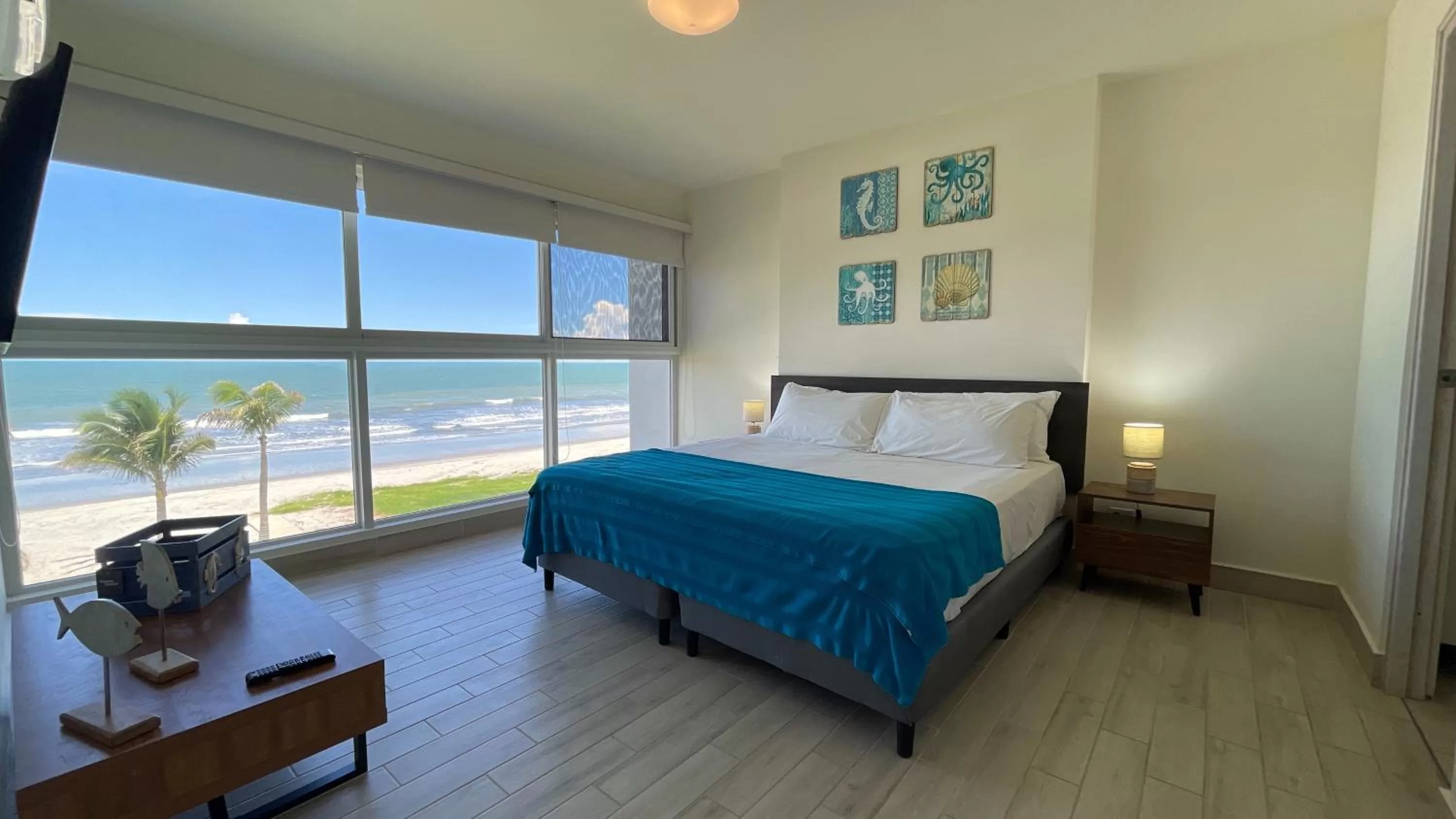 Bed in Playa Caracol Residences