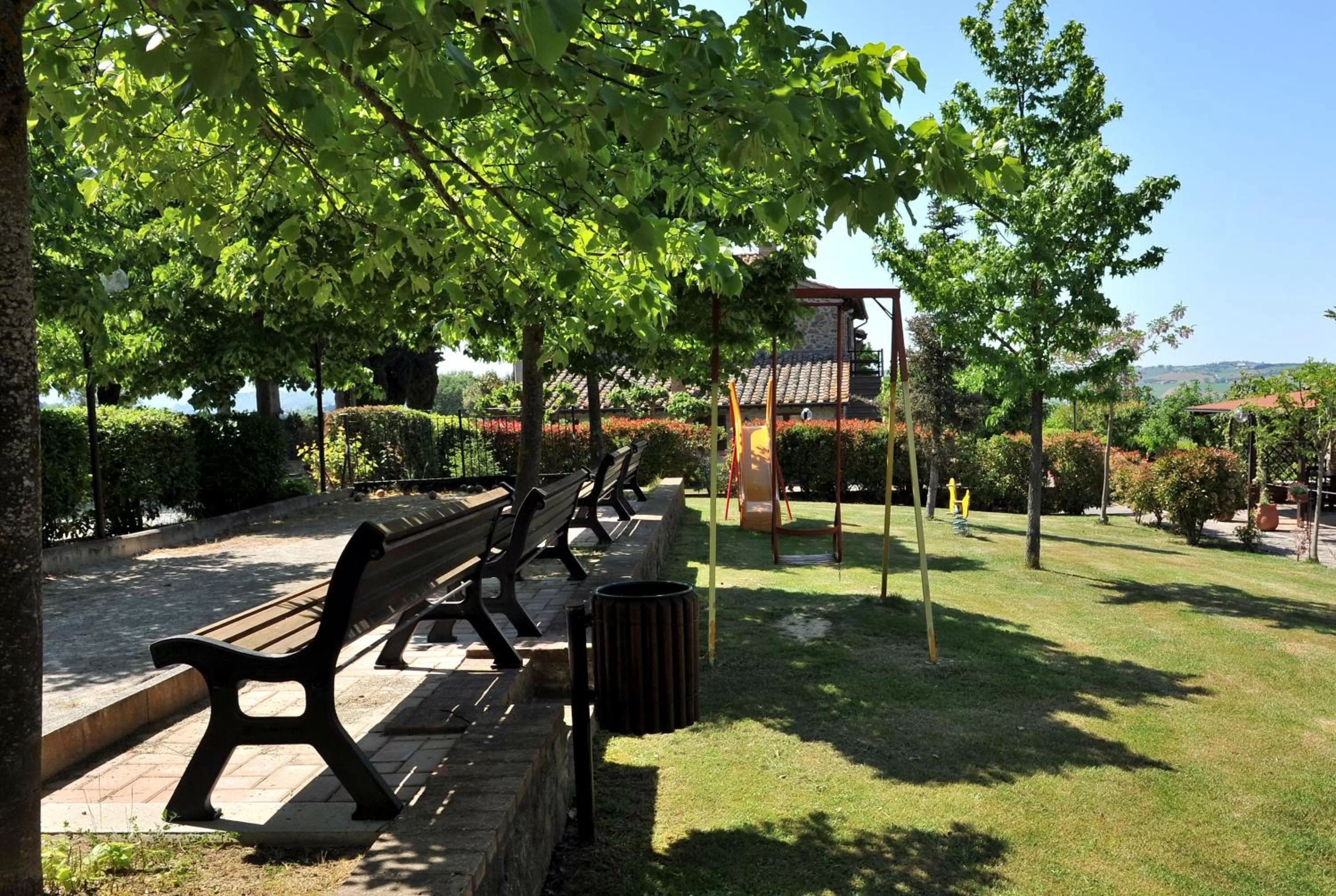 Children play ground in Tenuta Badia '99
