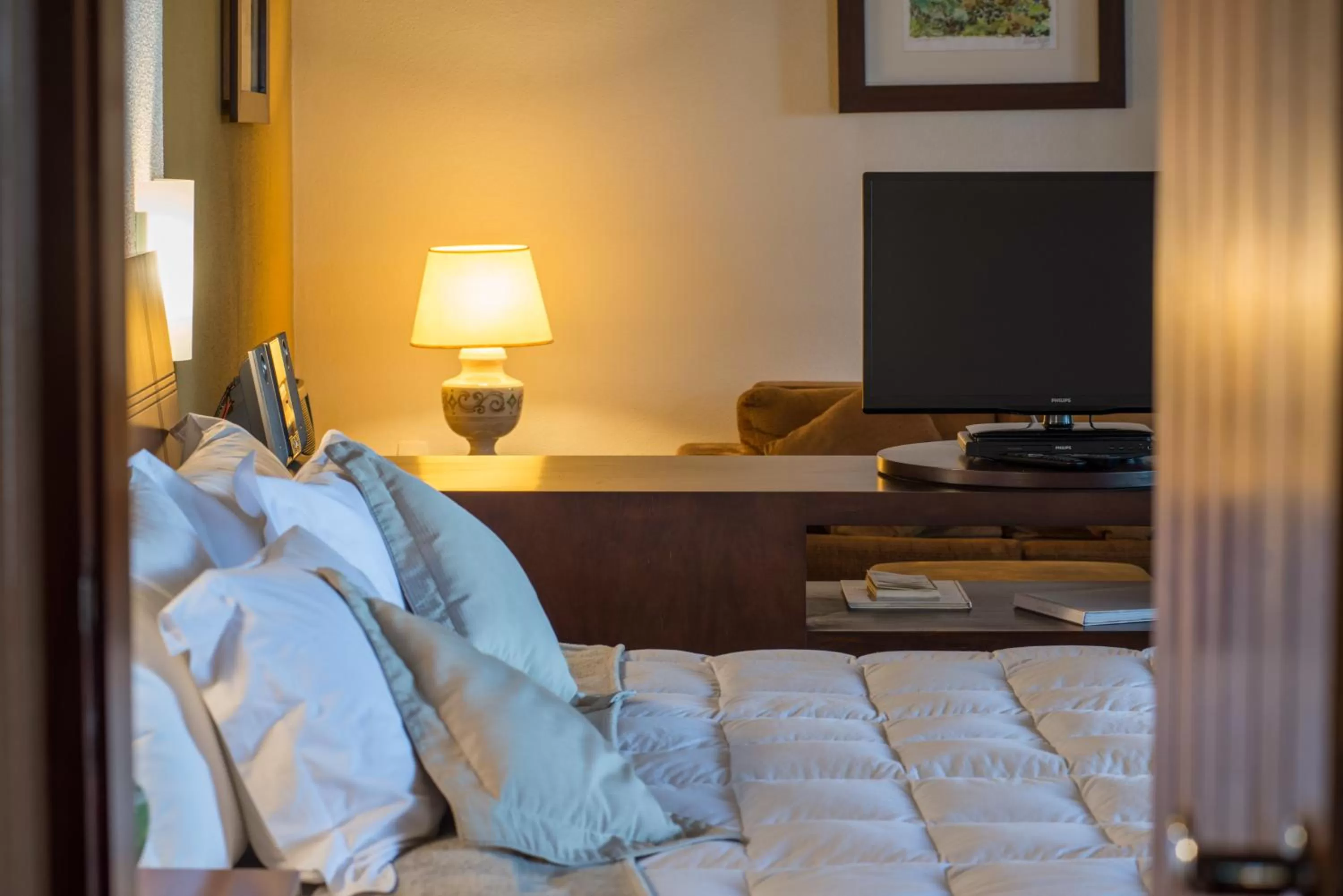 Bed in Kuriuwa Hotel