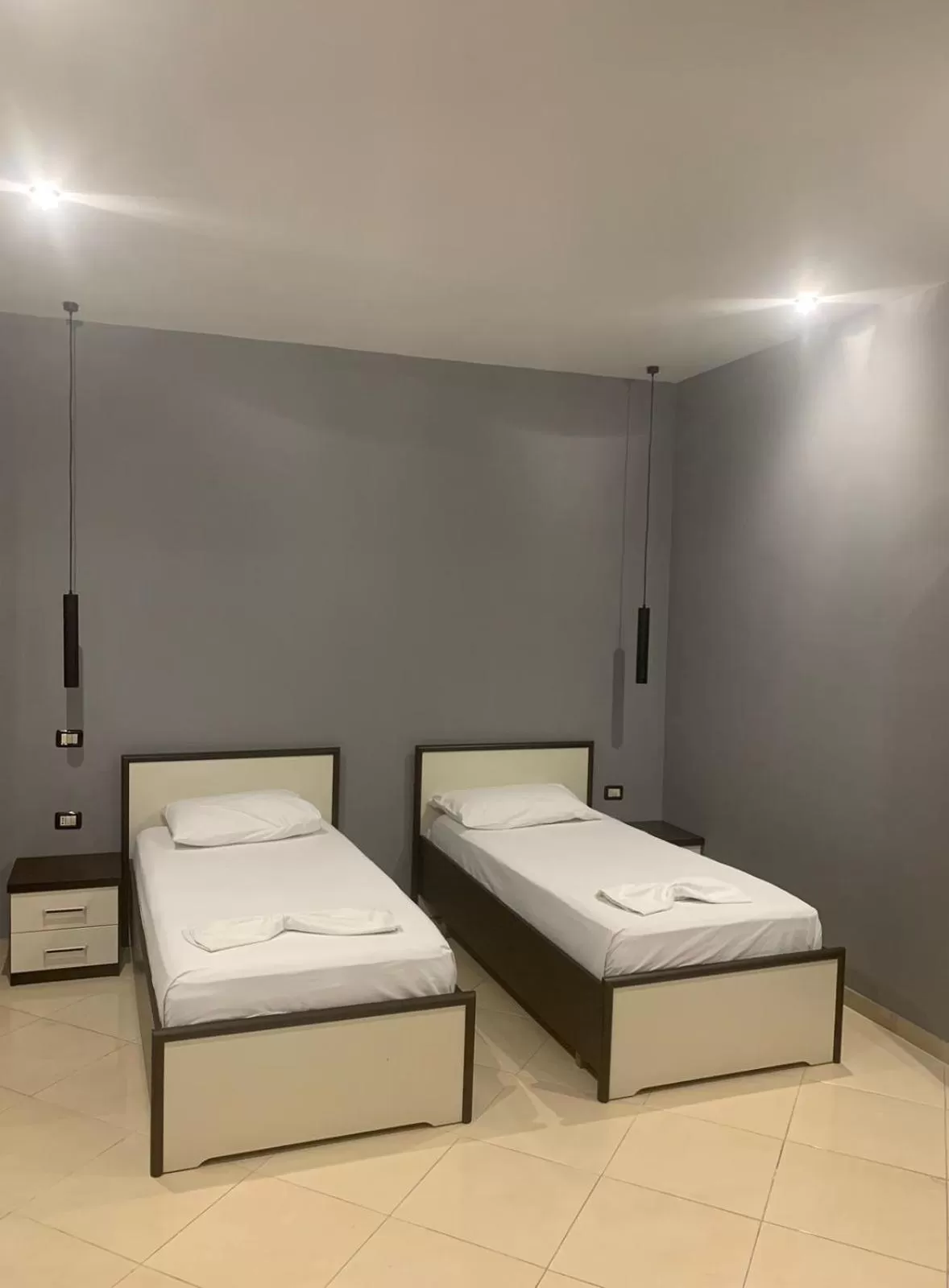 Bed in Hotel Kaloshi