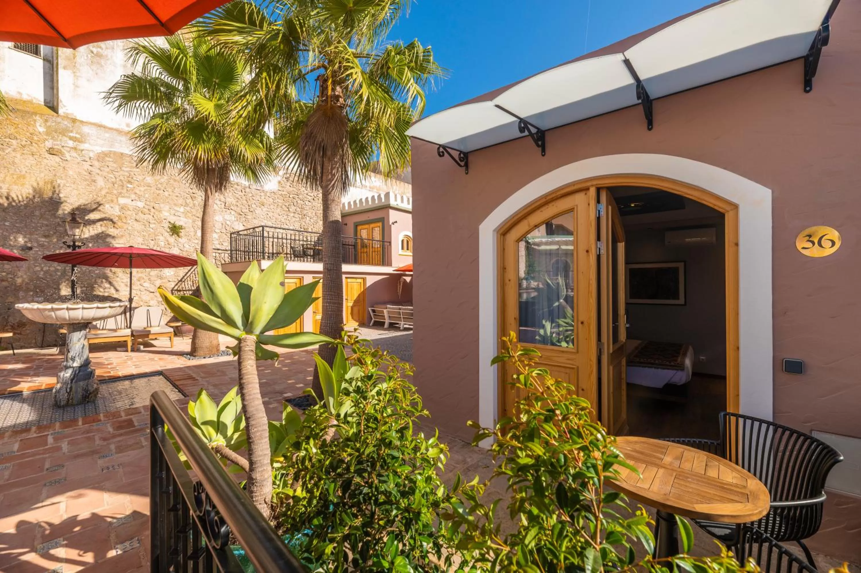 Balcony/Terrace in Vila Origens Boutique Hotel Albufeira – Adults Only