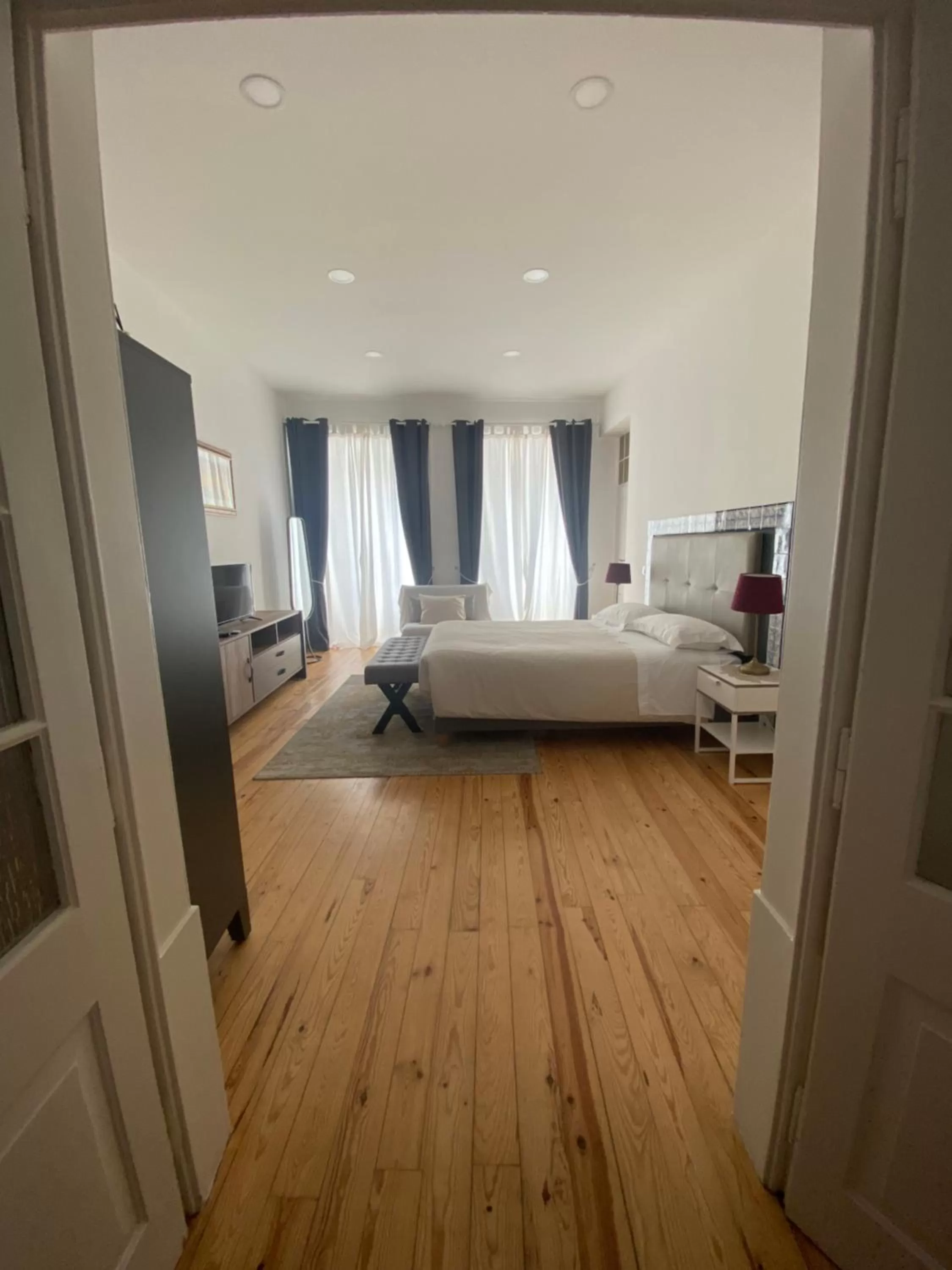 Bed in Casa Saudade luxury rooms