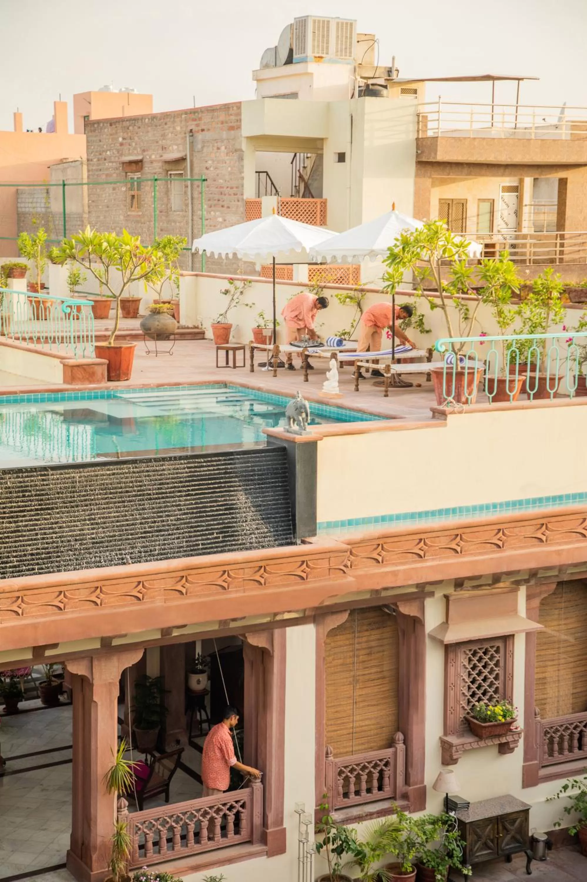 Swimming pool in Daspan House