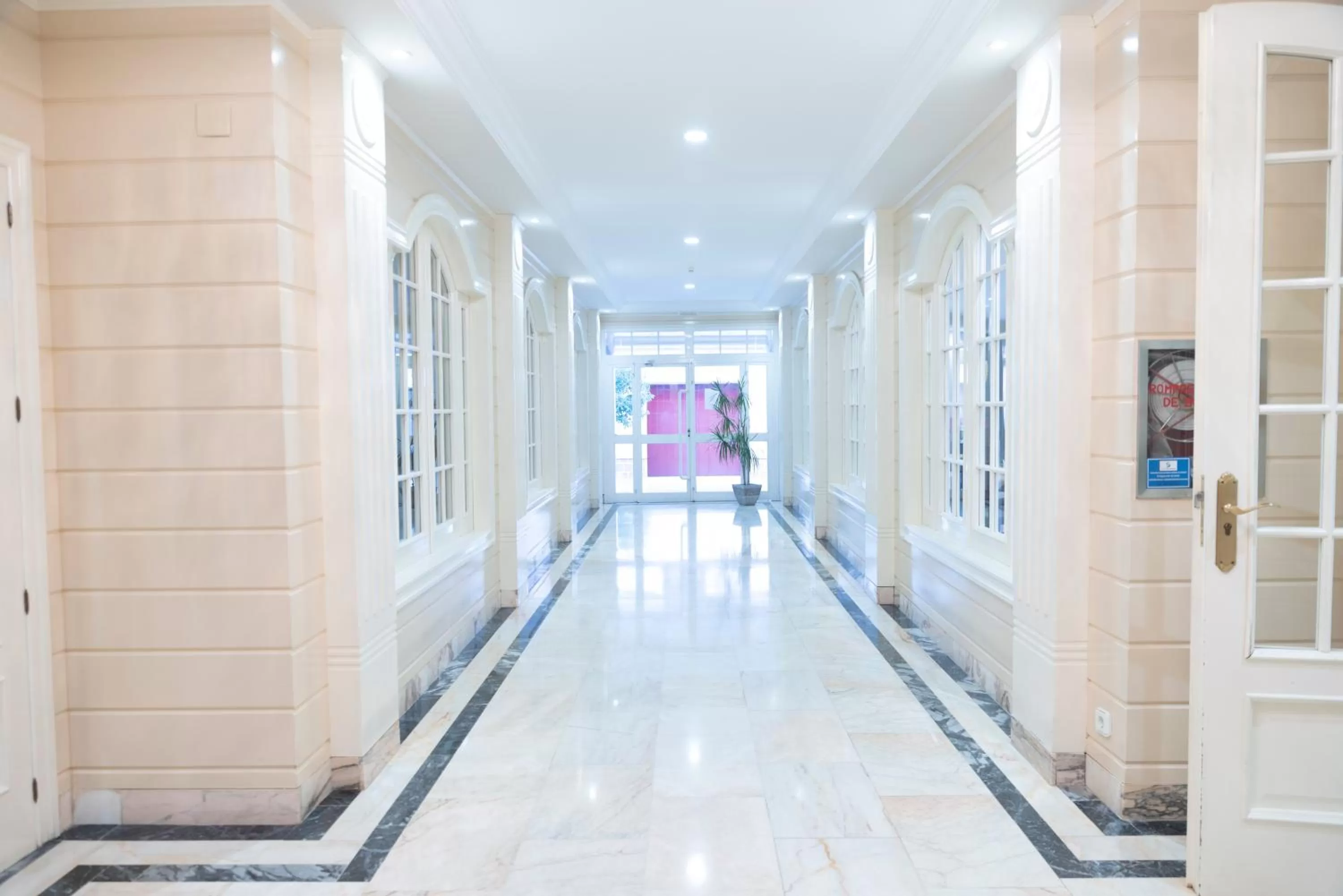 Facade/entrance in Hotel Ramomar