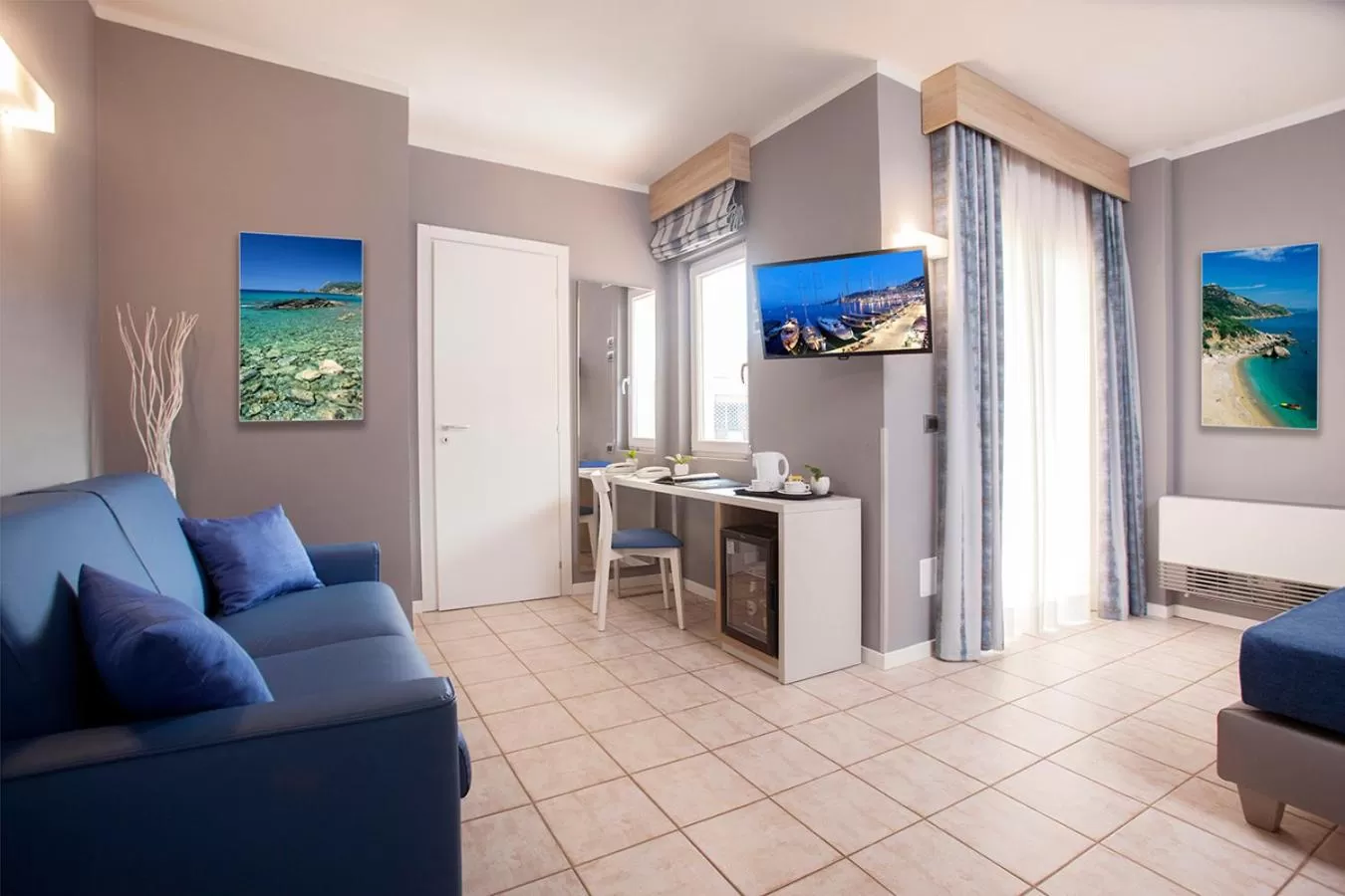 Bedroom in Bike&Boat Argentario Hotel