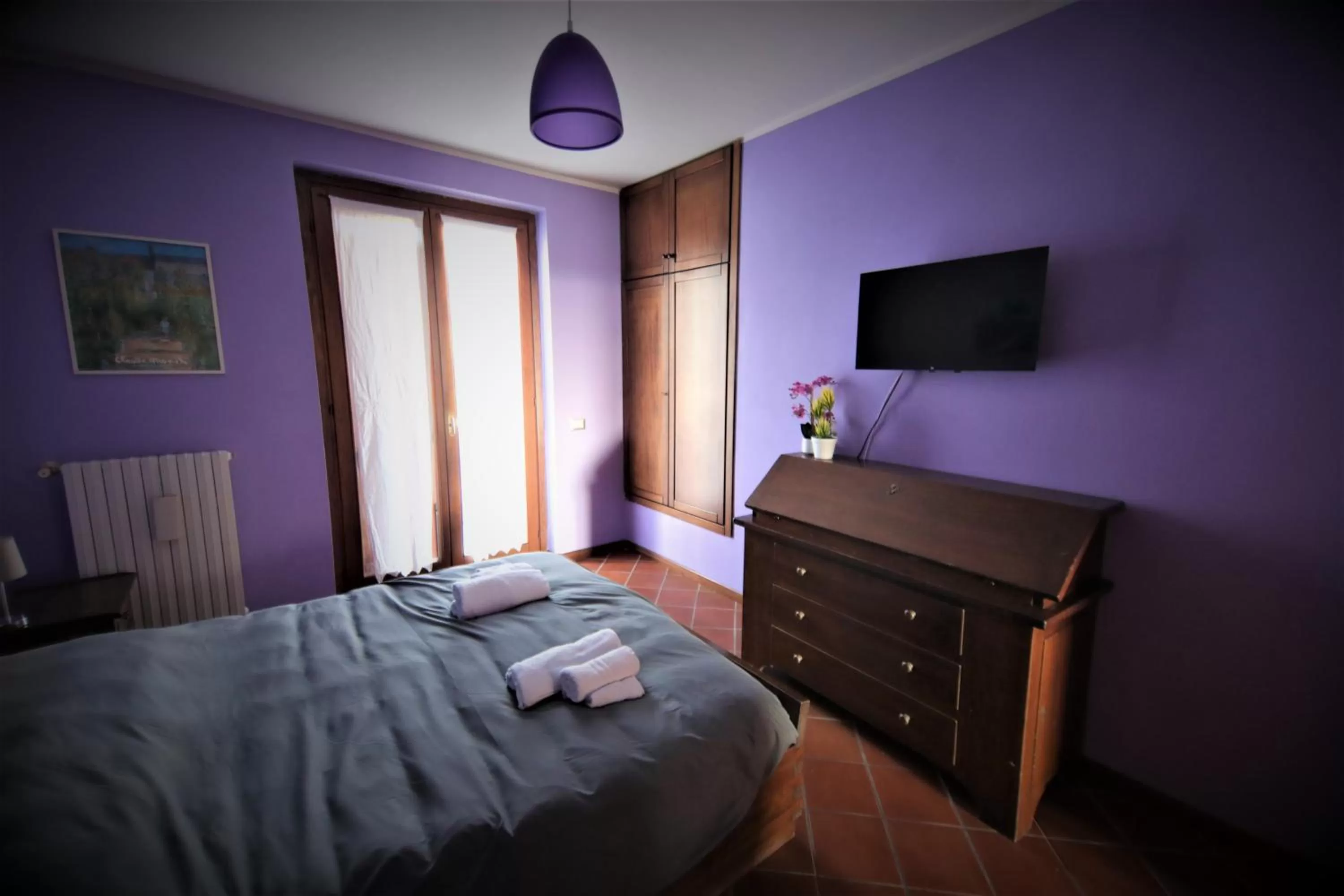 Bed in Morgan's oasis