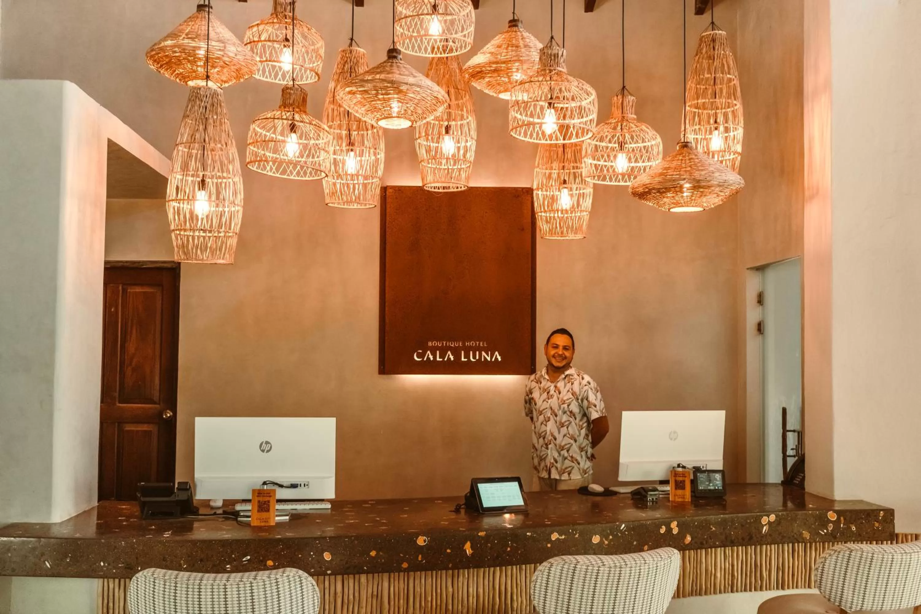 Lobby or reception in Cala Luna Boutique Hotel & Villas