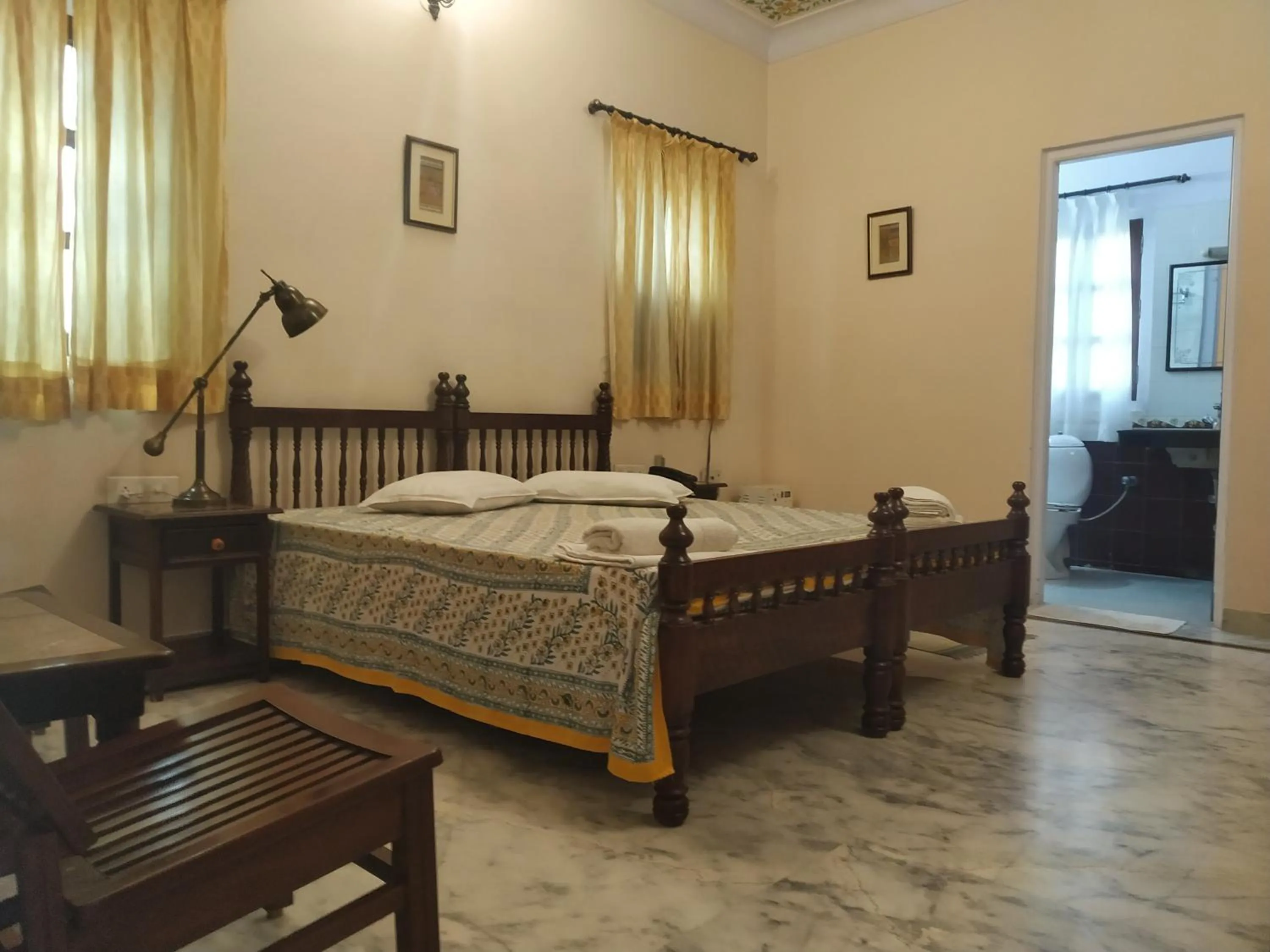 Bed in Anuraag Villa