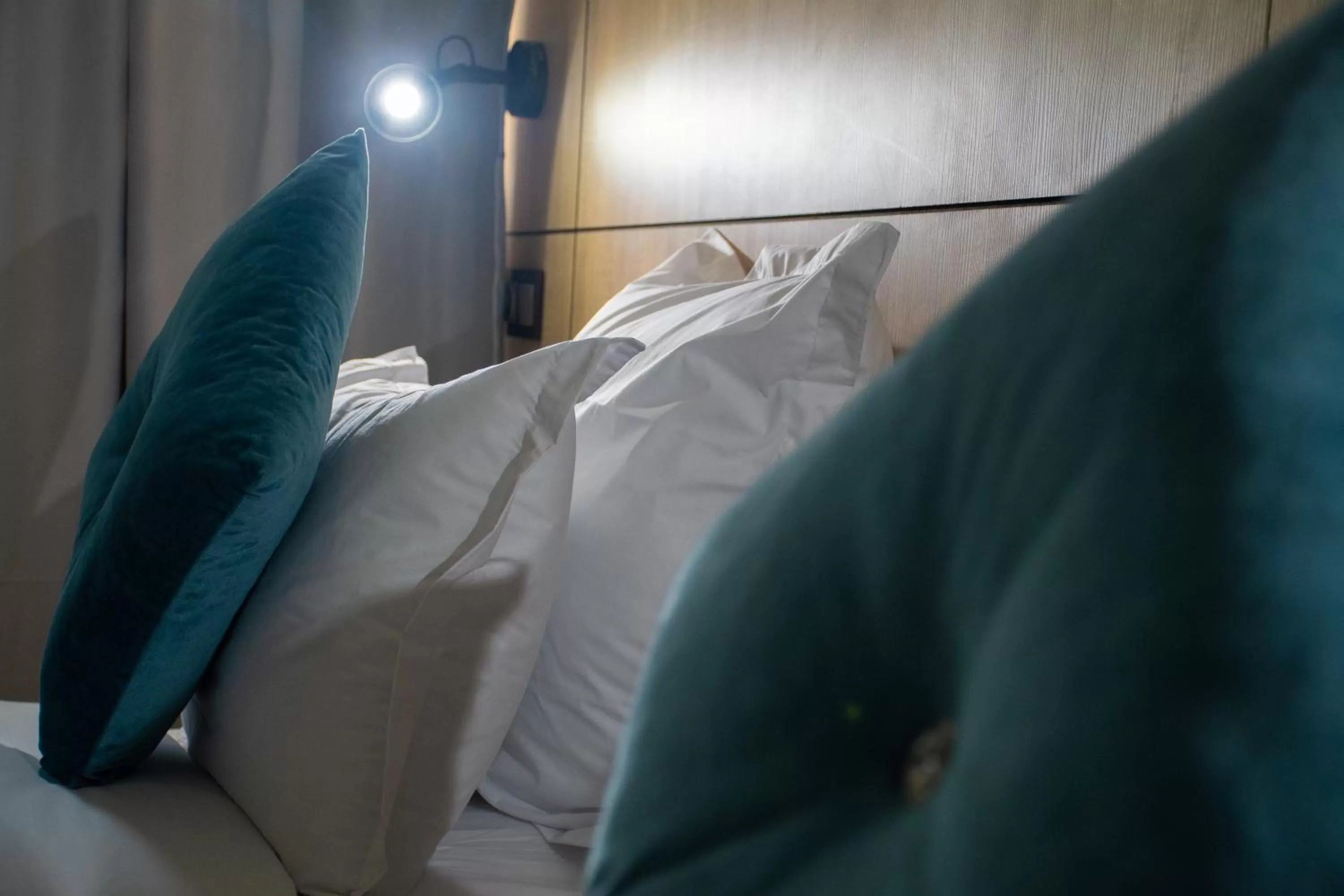 Bed in Karam City Hotel