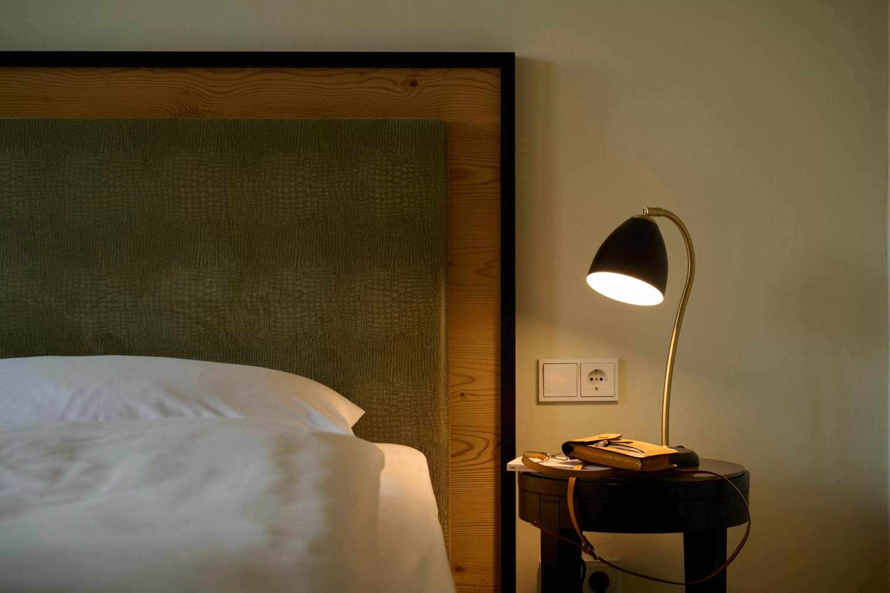 Bed in Hotel Lechnerhof Unterföhring