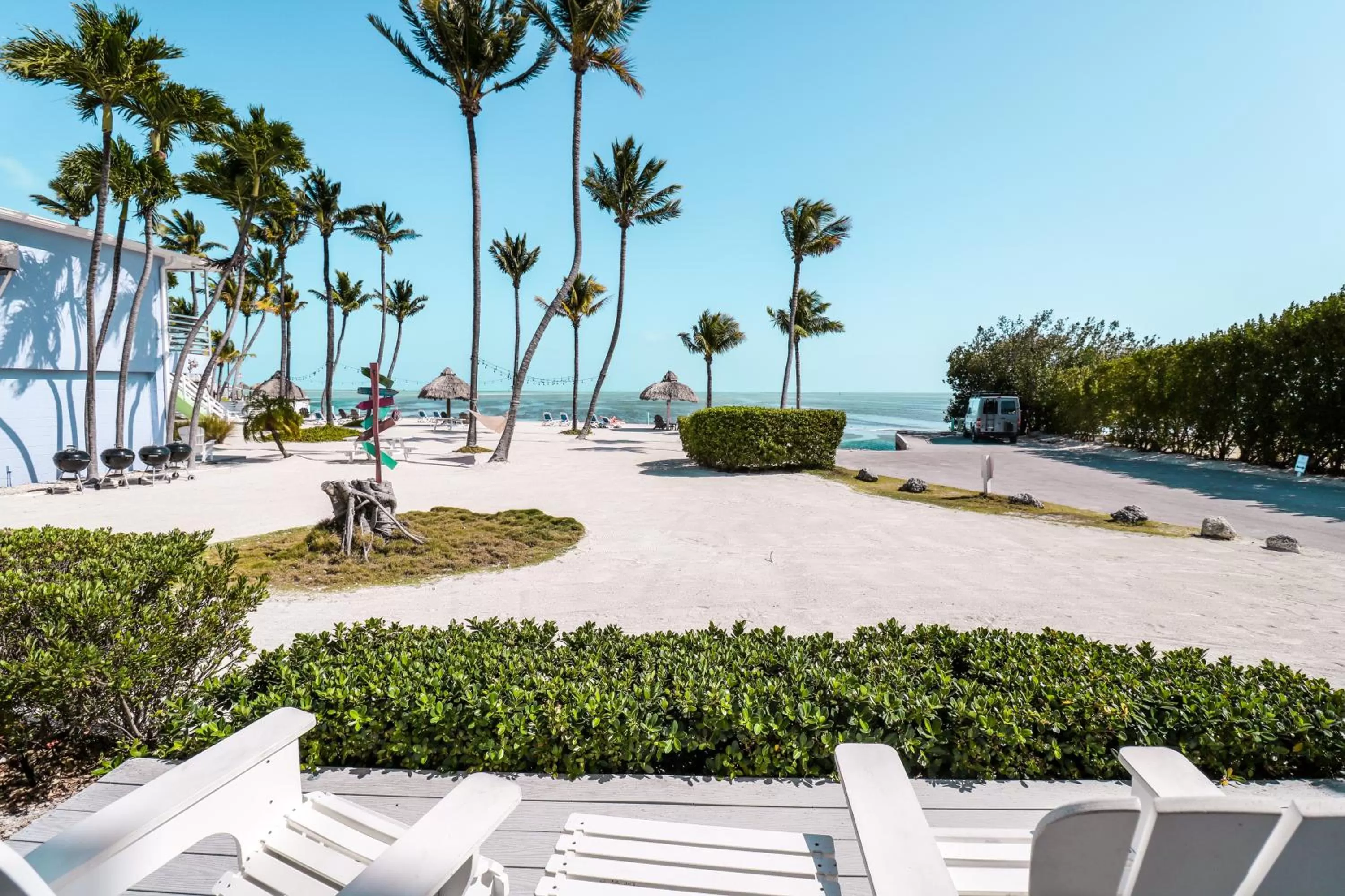 Sea view in Drop Anchor Resort & Marina