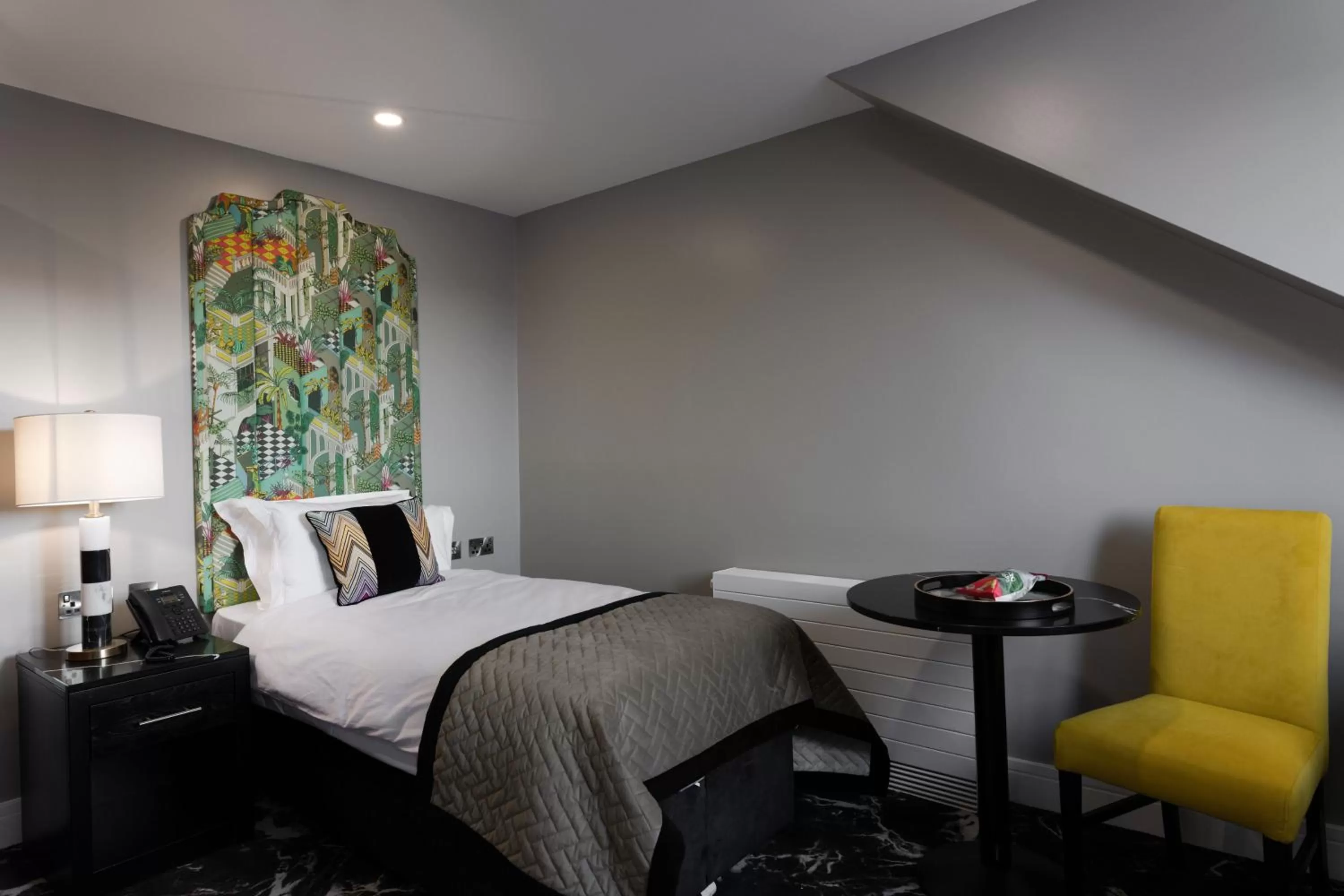 Bed in Elephant Rock Hotel